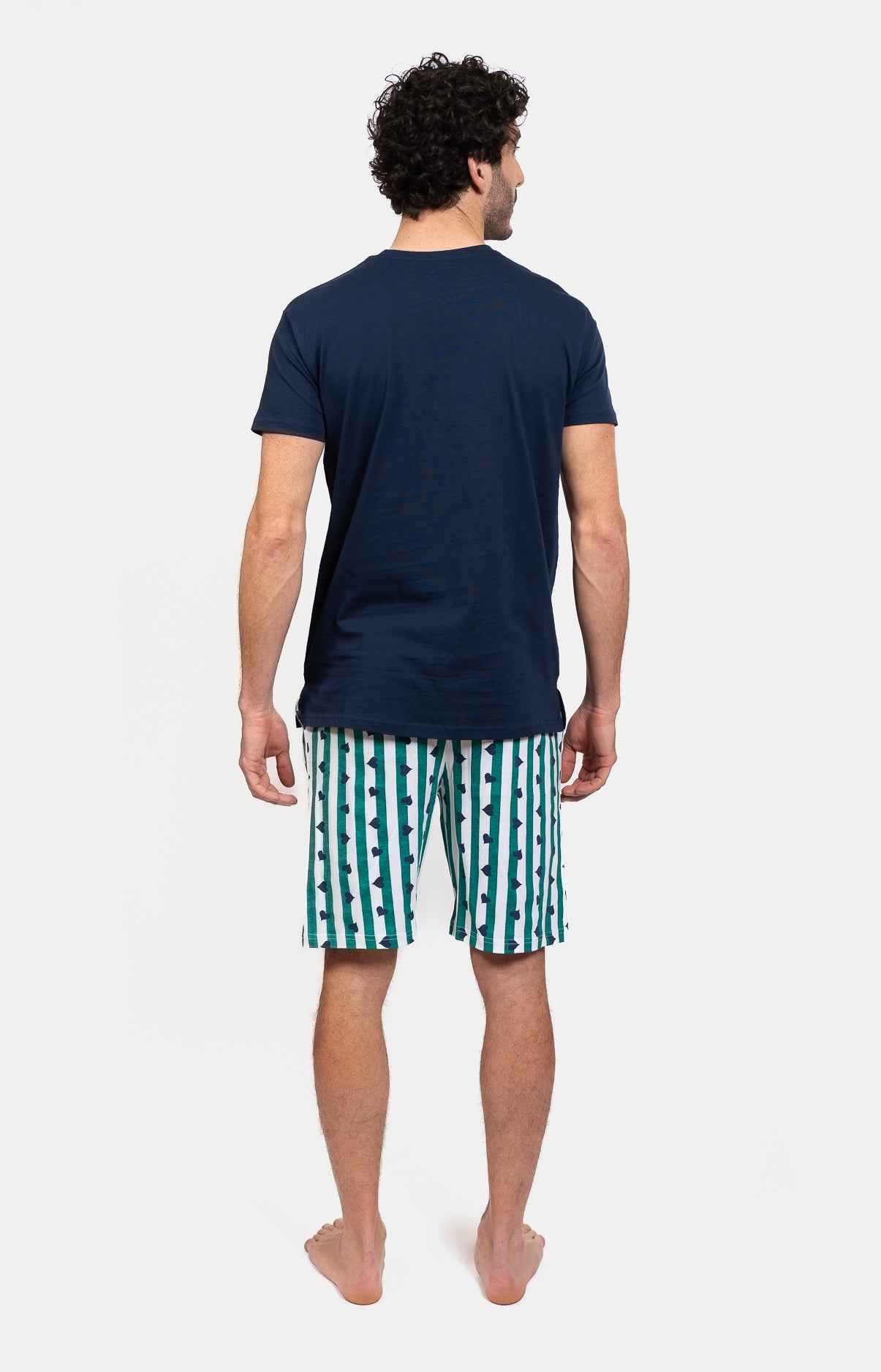 Pyjashort homme 100% coton - COREY