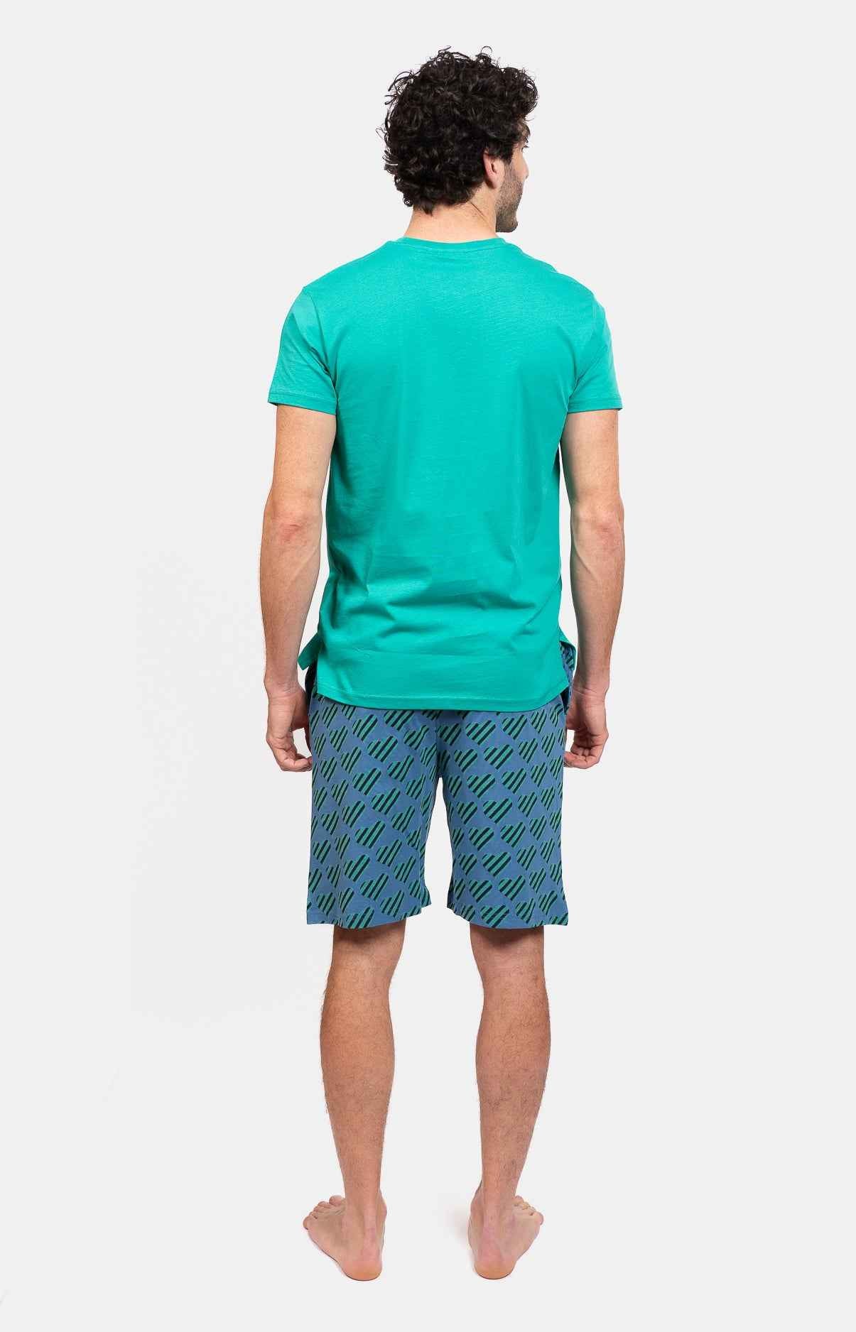 Pyjashort homme 100% coton - CRAY