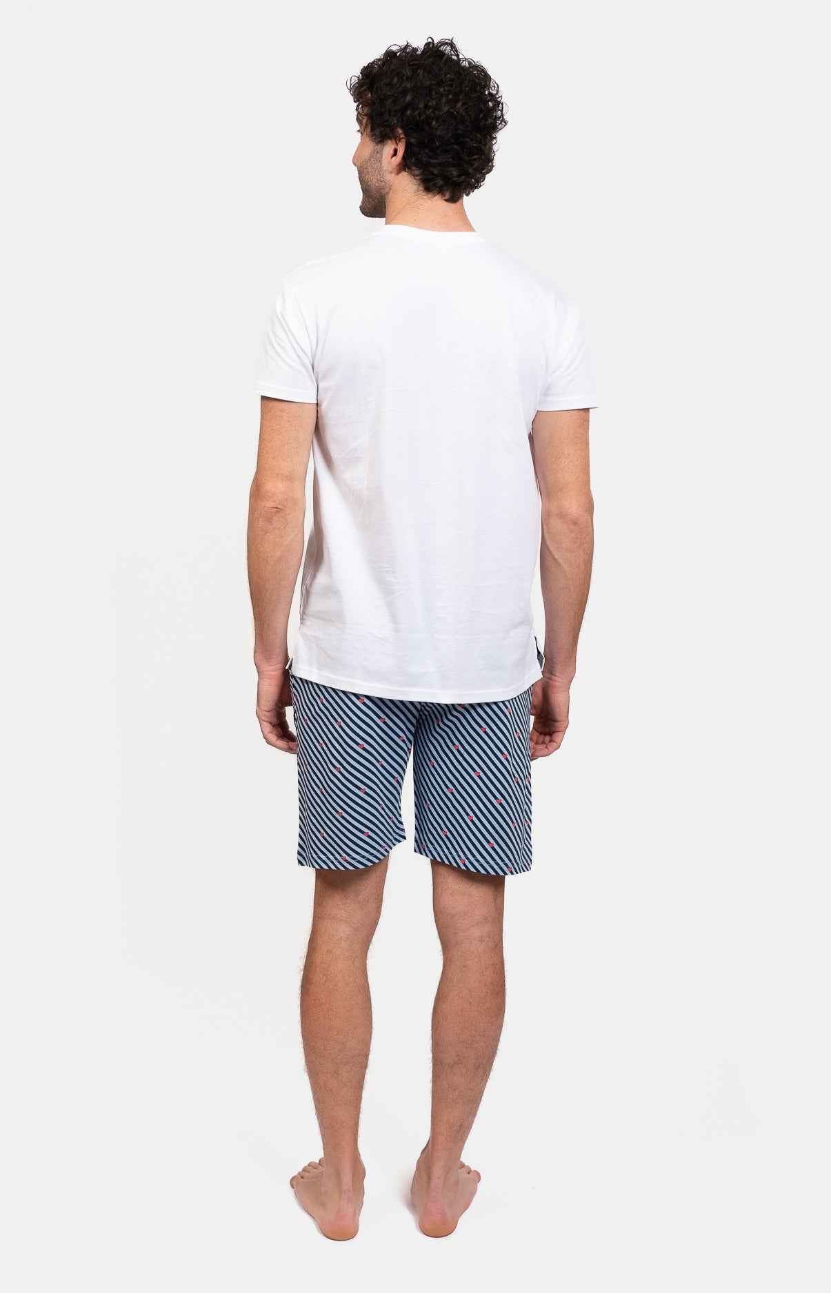 Pyjashort homme 100% coton - DIAG