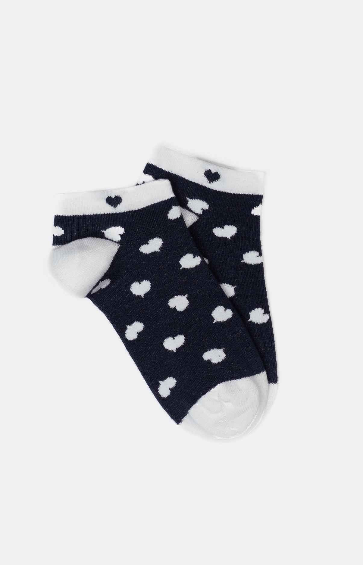 Chaussettes femme invisibles- COEUR