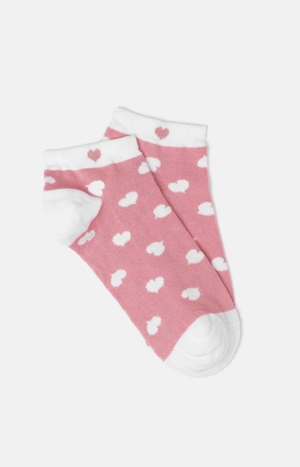 Chaussettes femme invisibles- COEUR