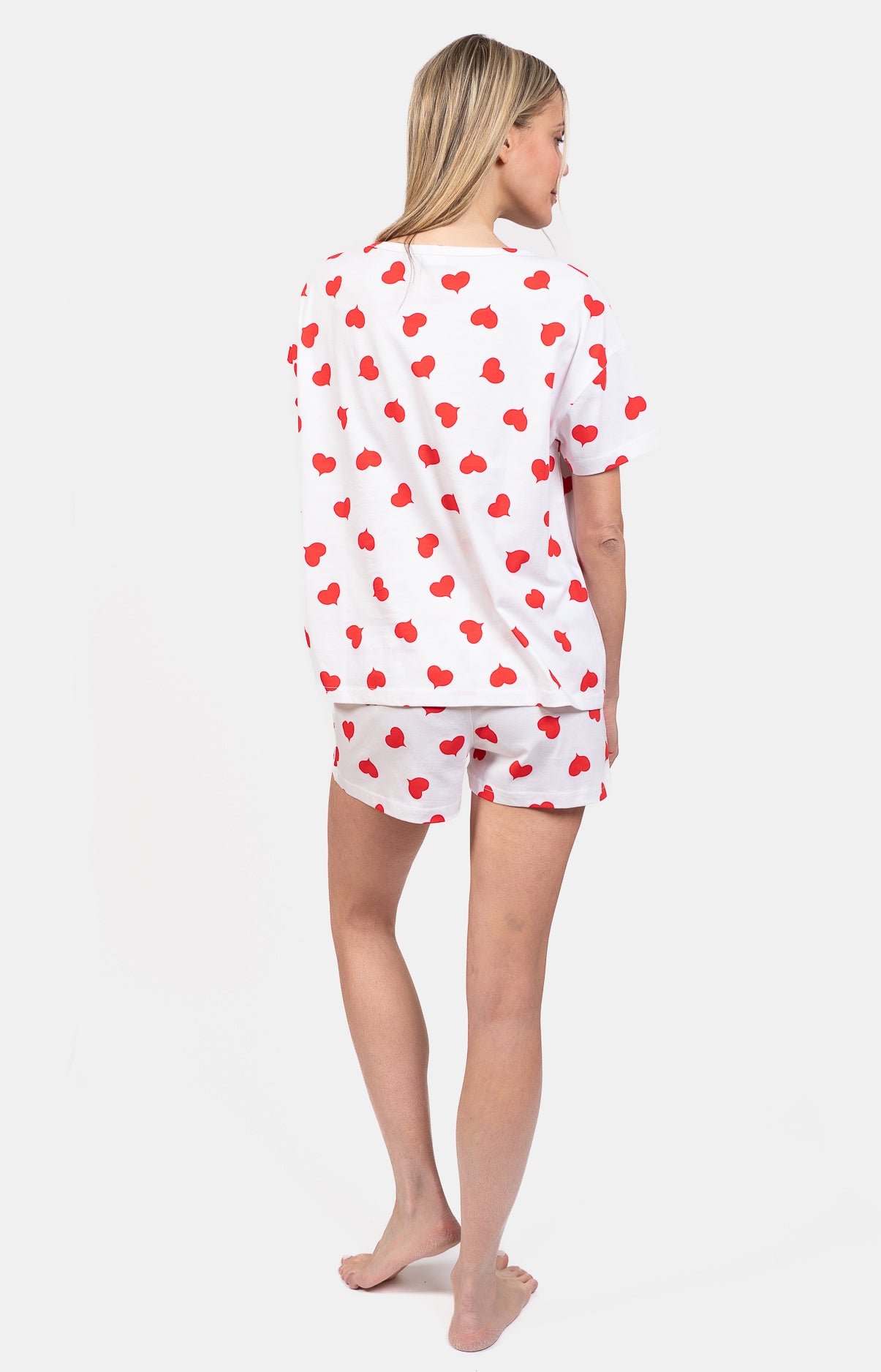Oversized round neck short pajamas - COEUR
