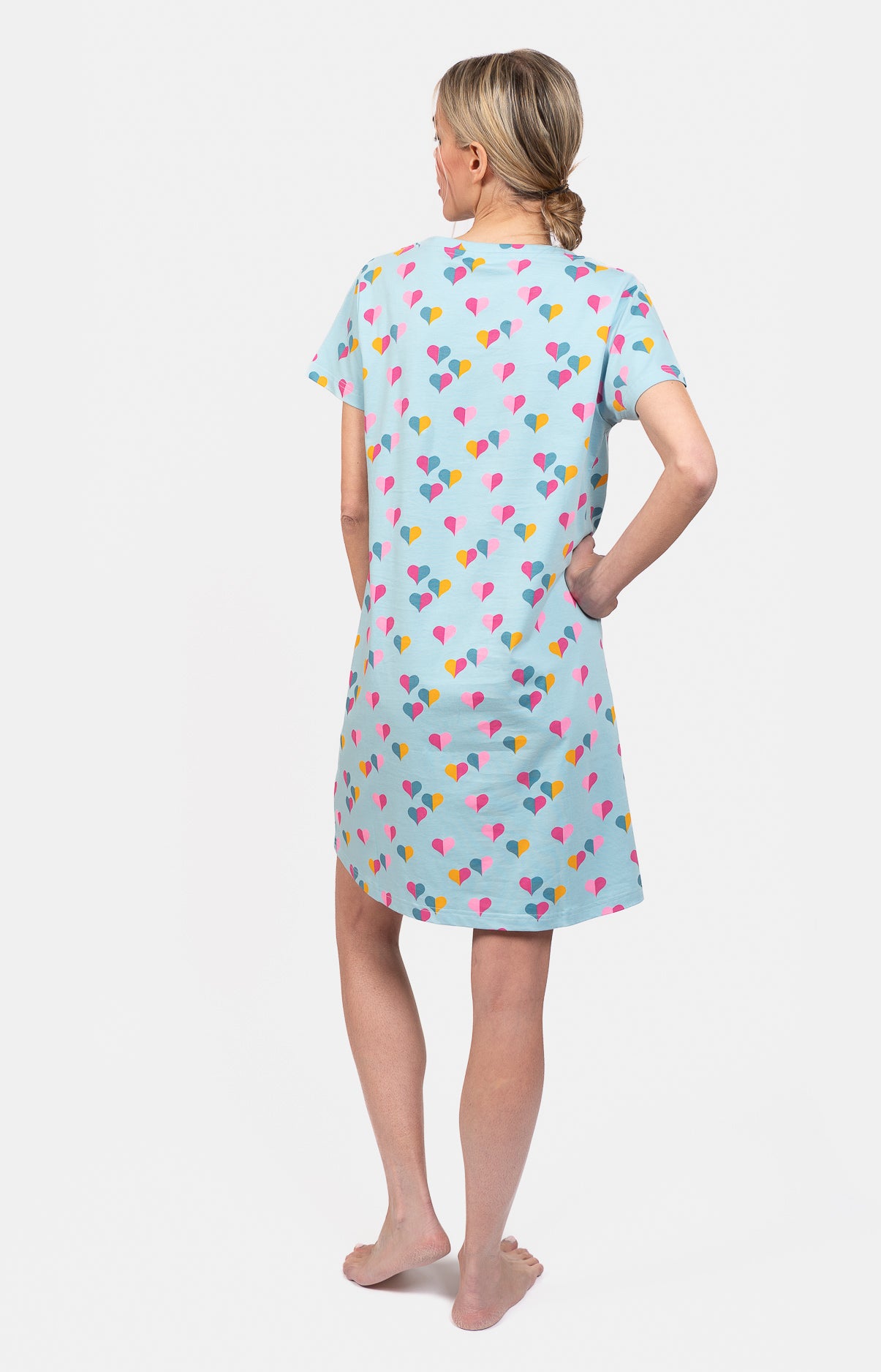 Chemise de nuit col rond - HALF