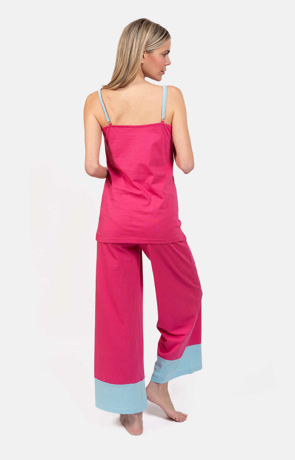 Long sleeveless pajamas with straps - UNI