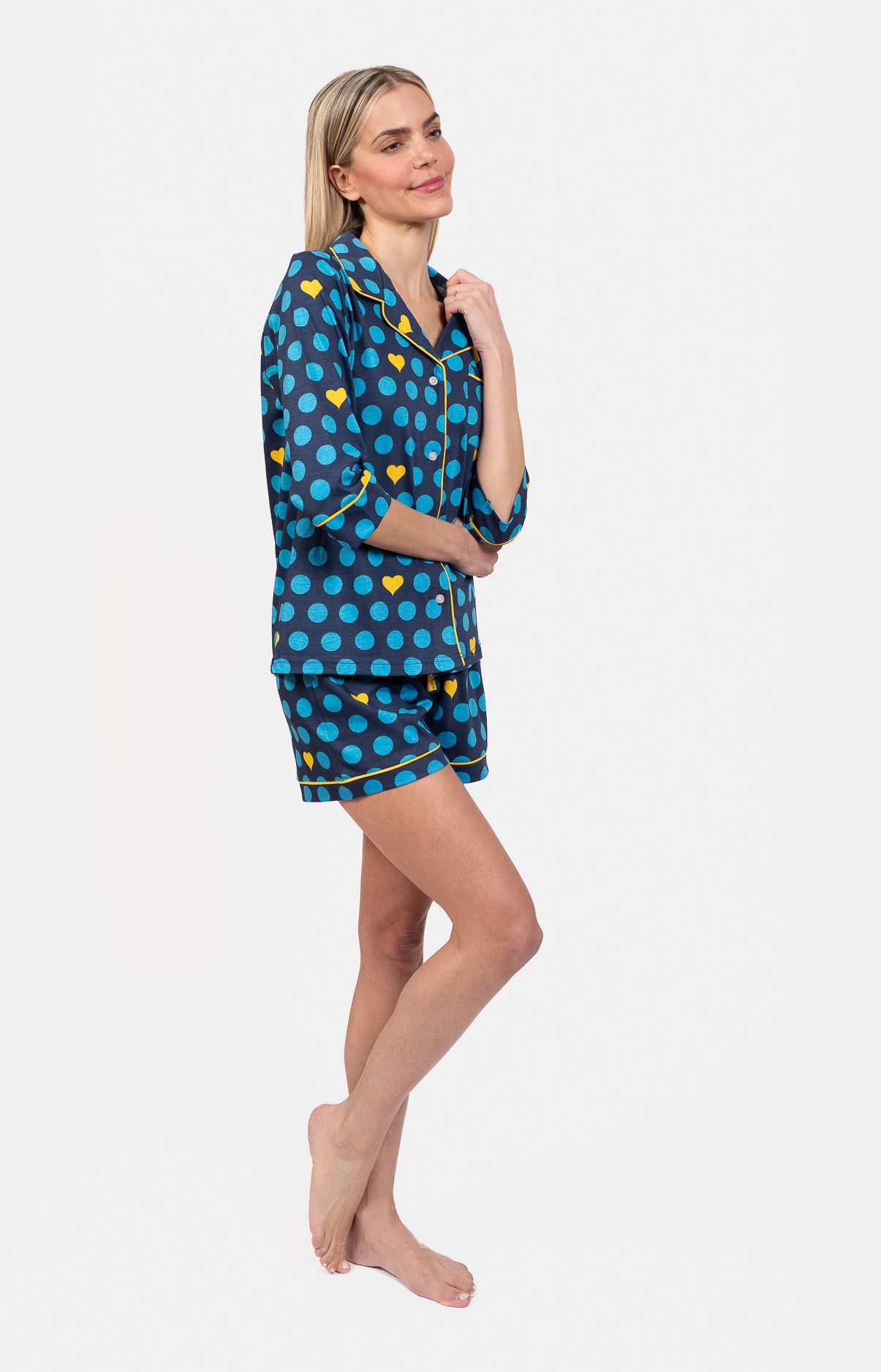 Short buttoned pajamas - POIS