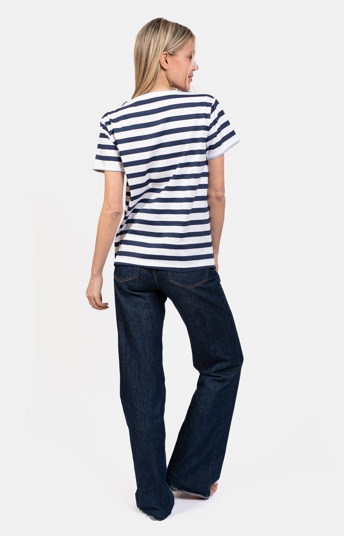 T-shirt- col rond - MARIN