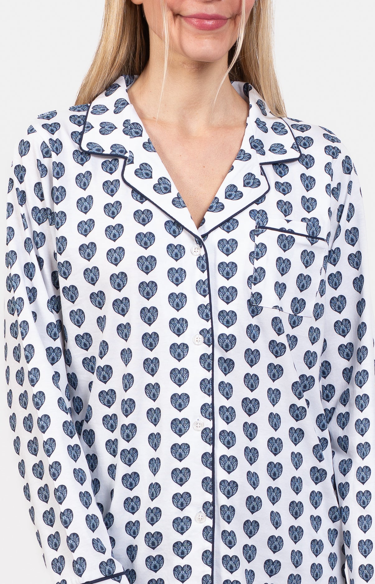 Pyjama long boutonné - SOLE