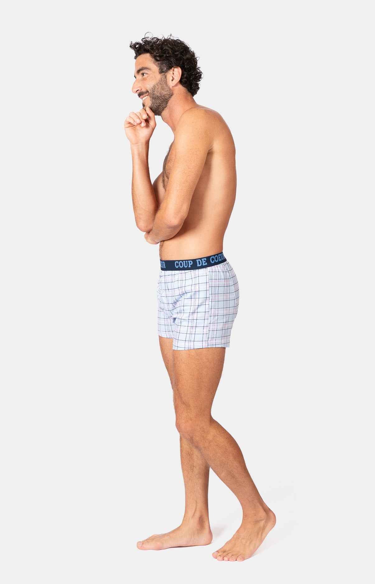 Caleçon homme maille 100% coton - AMOR