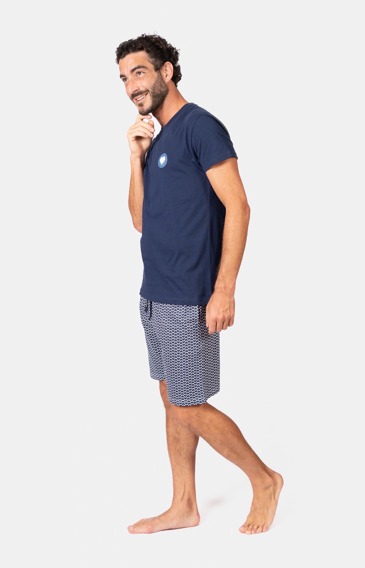 Pyjashort col rond - BICOEUR