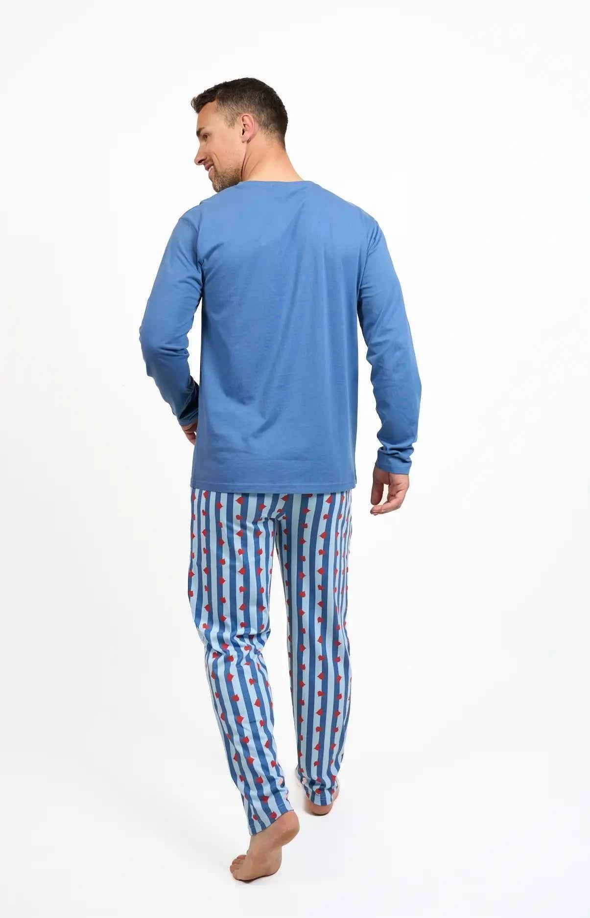 Pyjama homme long 100% coton - COREY
