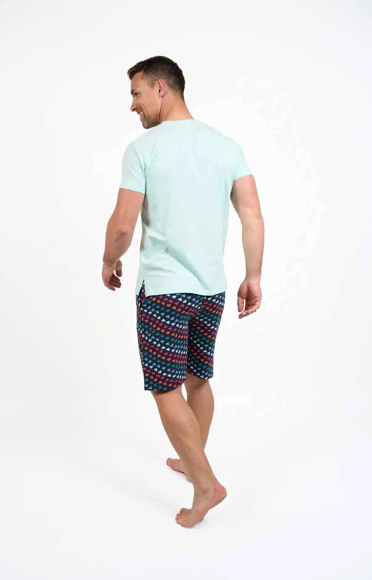 Pyjashort homme 100% coton - COLOR