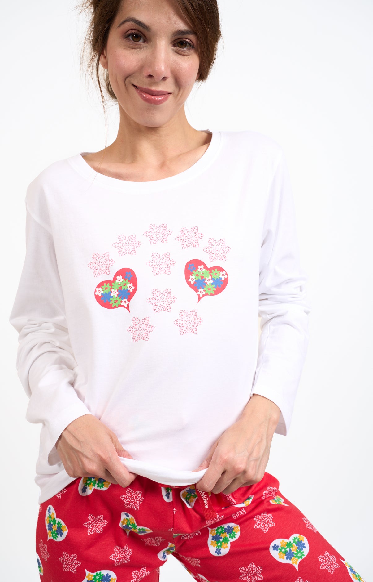 Pyjama long col rond - FLOCOEUR