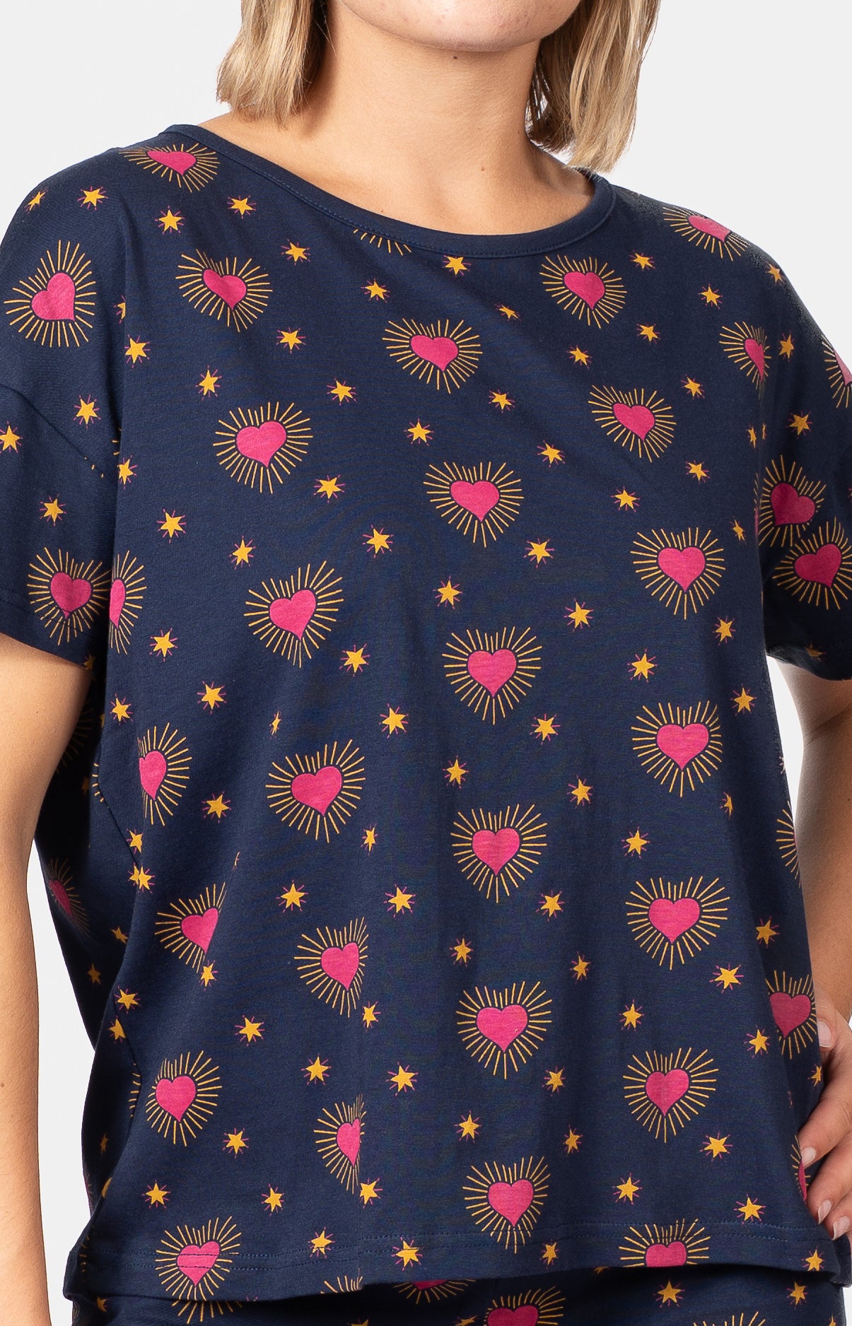 Pyjashort col rond oversize - VOTO