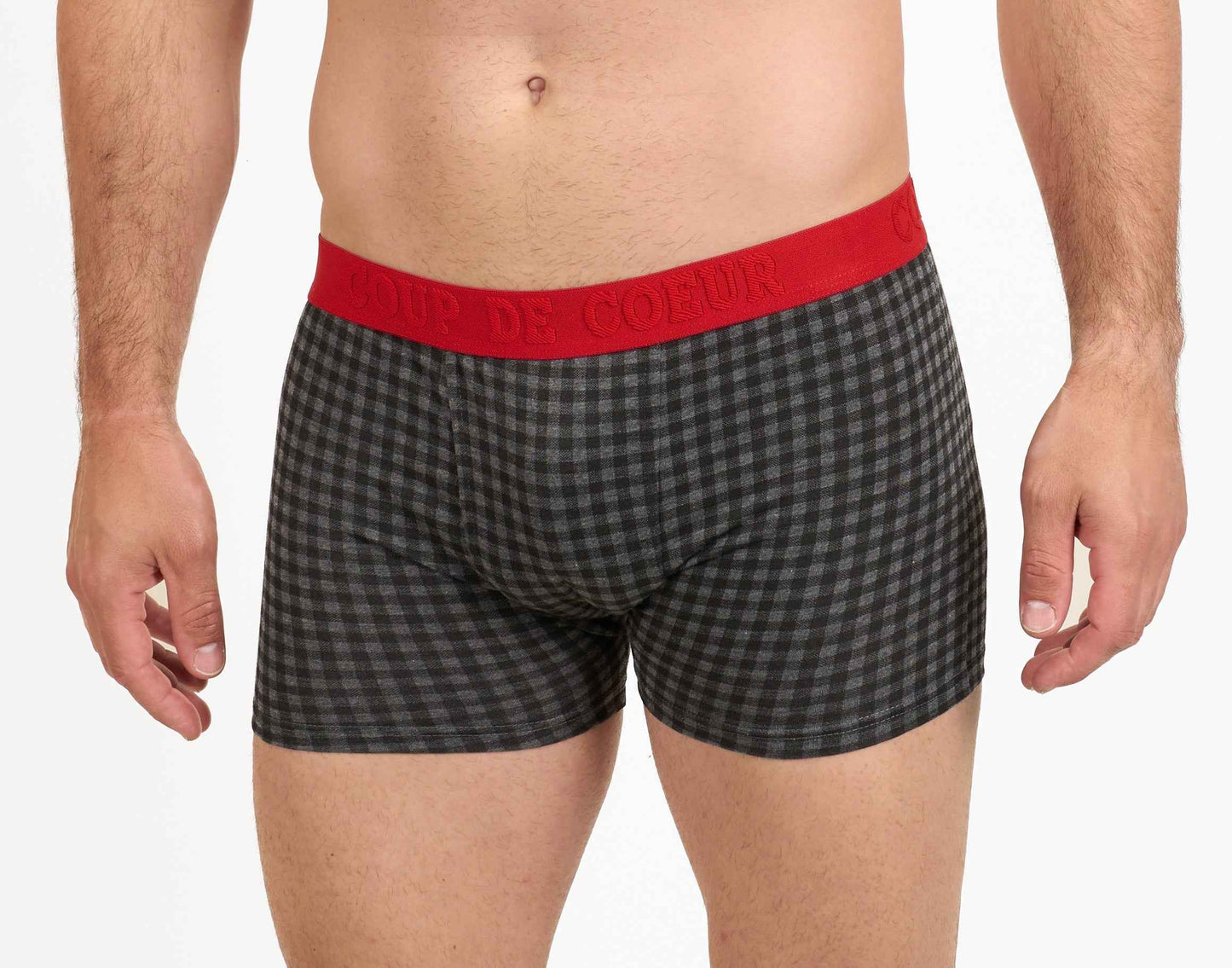 Boxer homme 95% coton 5% élasthanne - VICHY