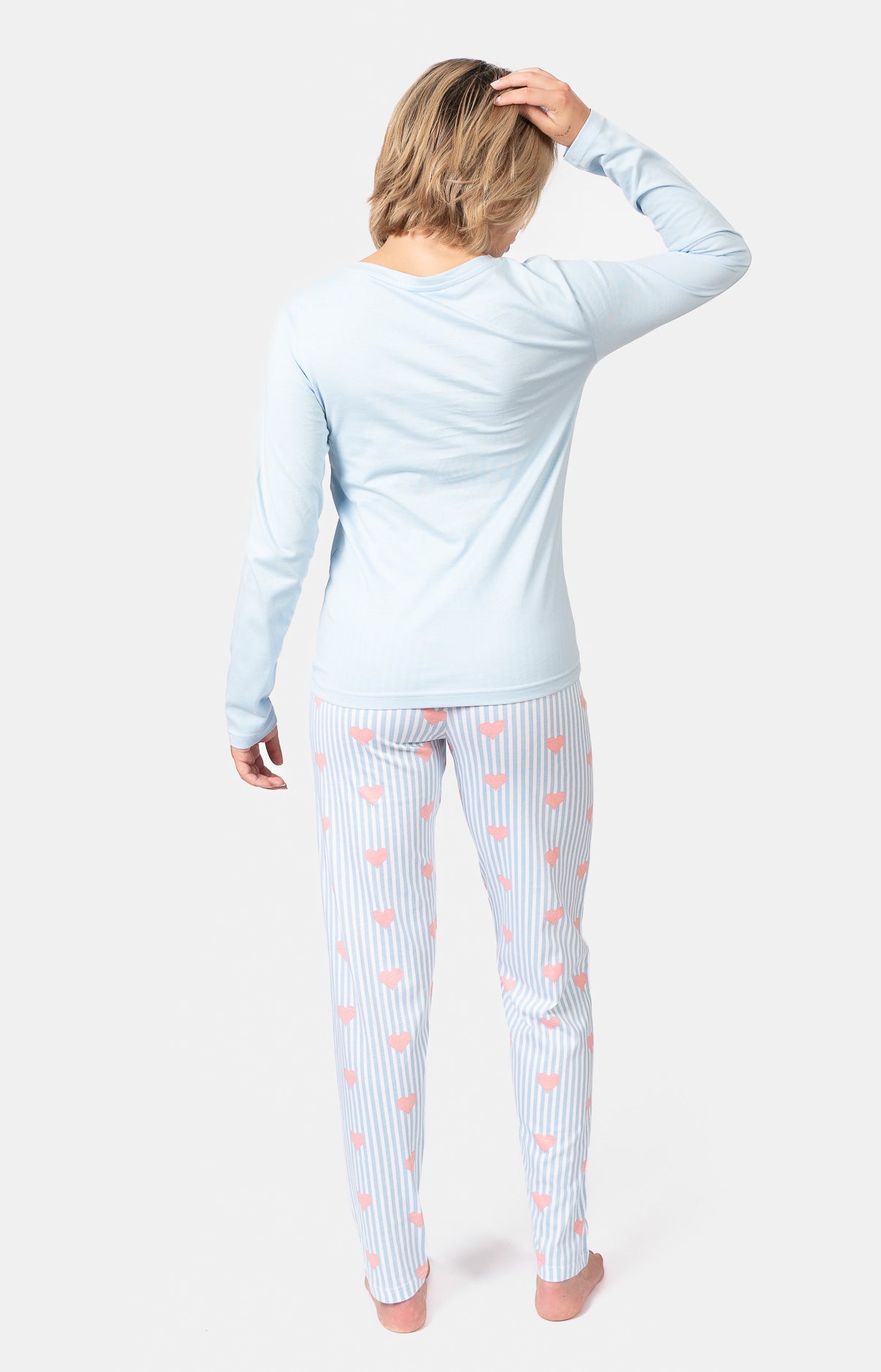 Pyjama femme long 100% coton - BAYA