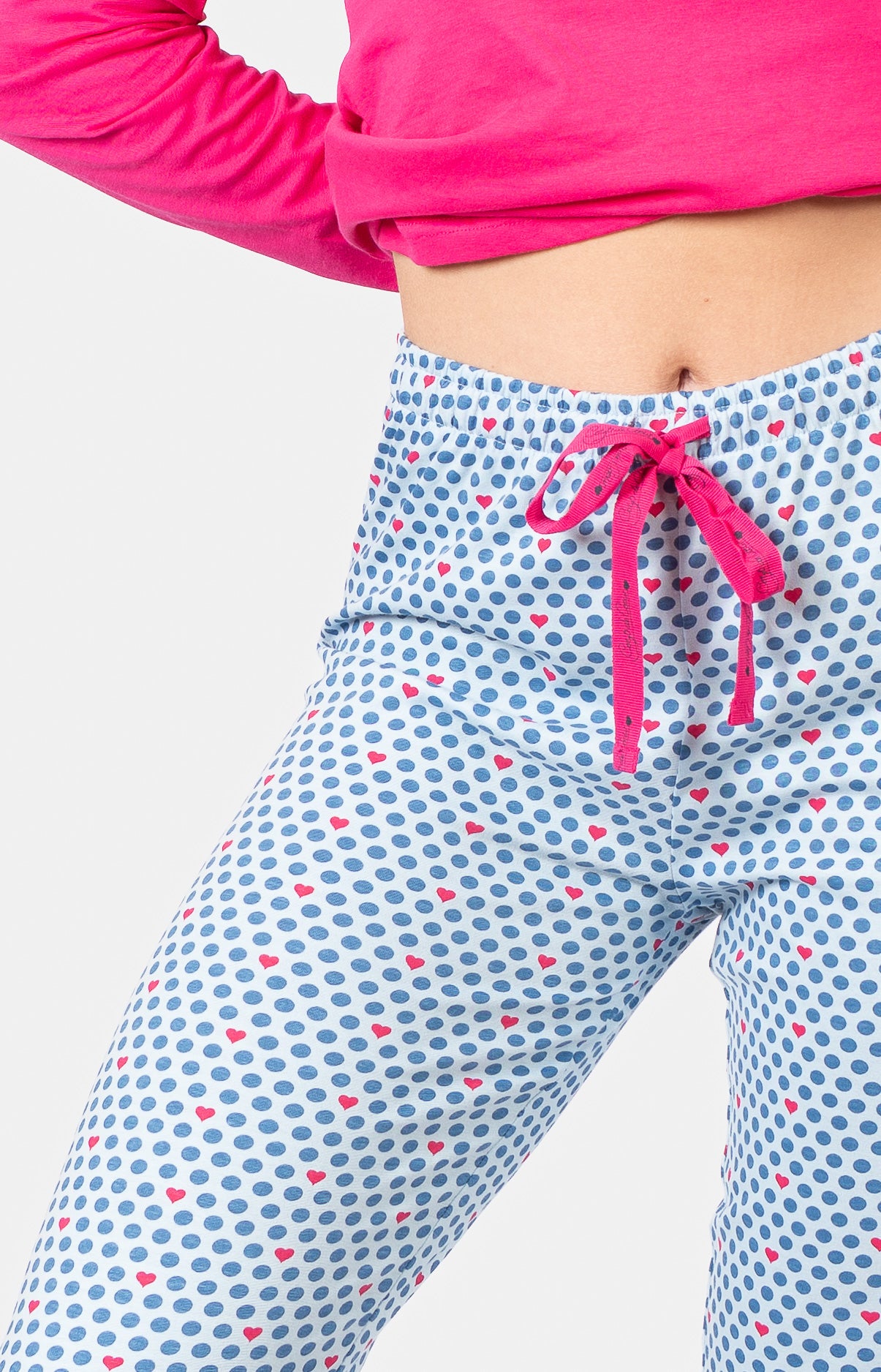 Pyjama long col rond - POIS