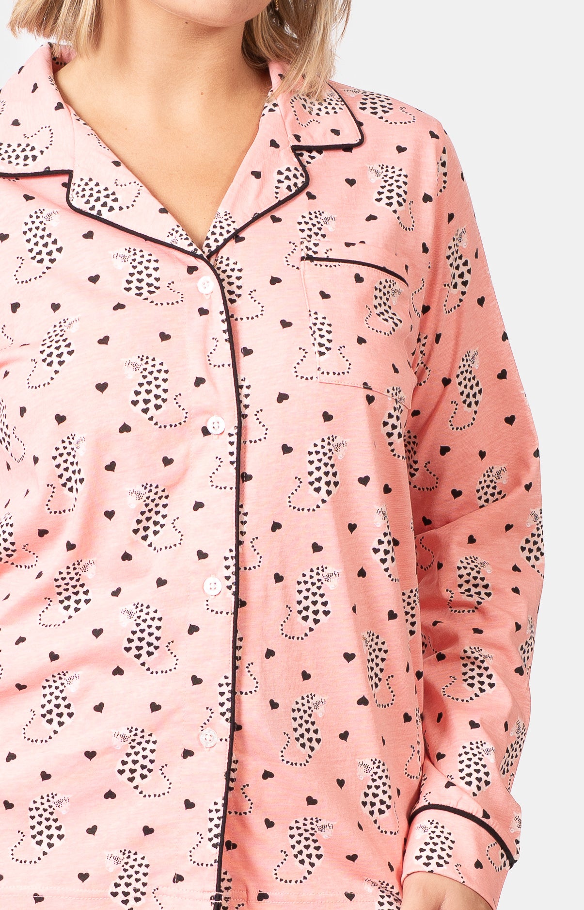 Pyjama long boutonné - PANTH