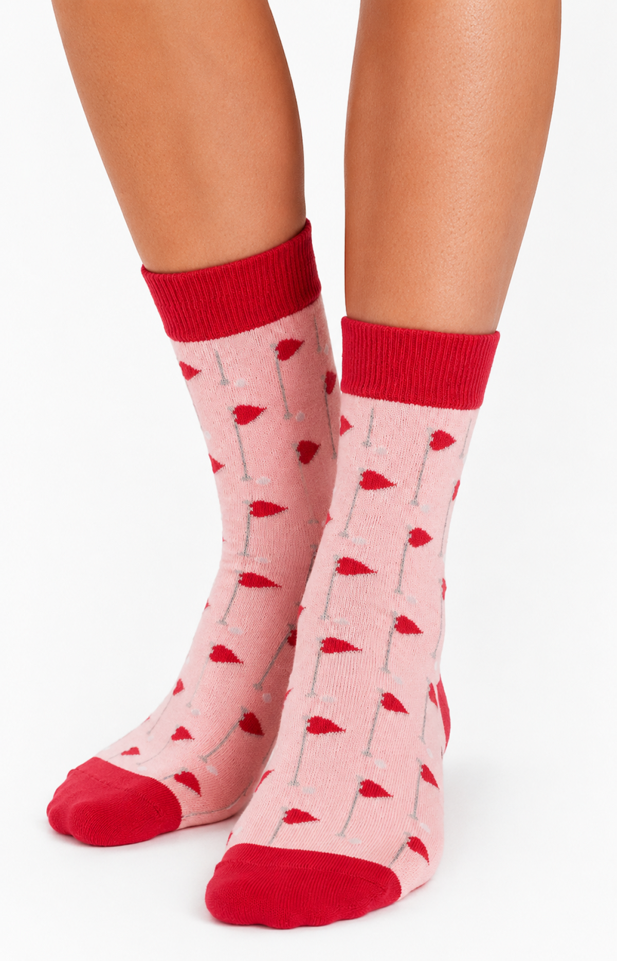 Chaussettes femme GOLF6 - Taille 36/40, Couleur Rose