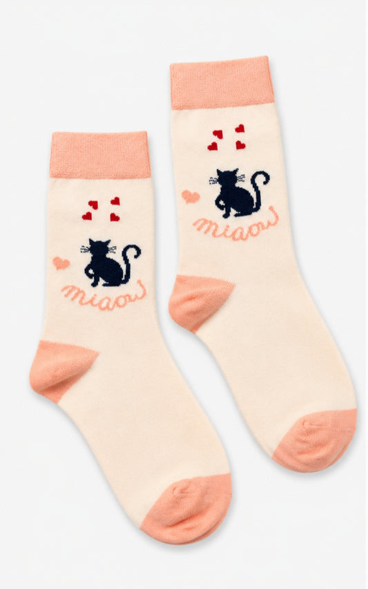 Chaussettes femme MIAOU