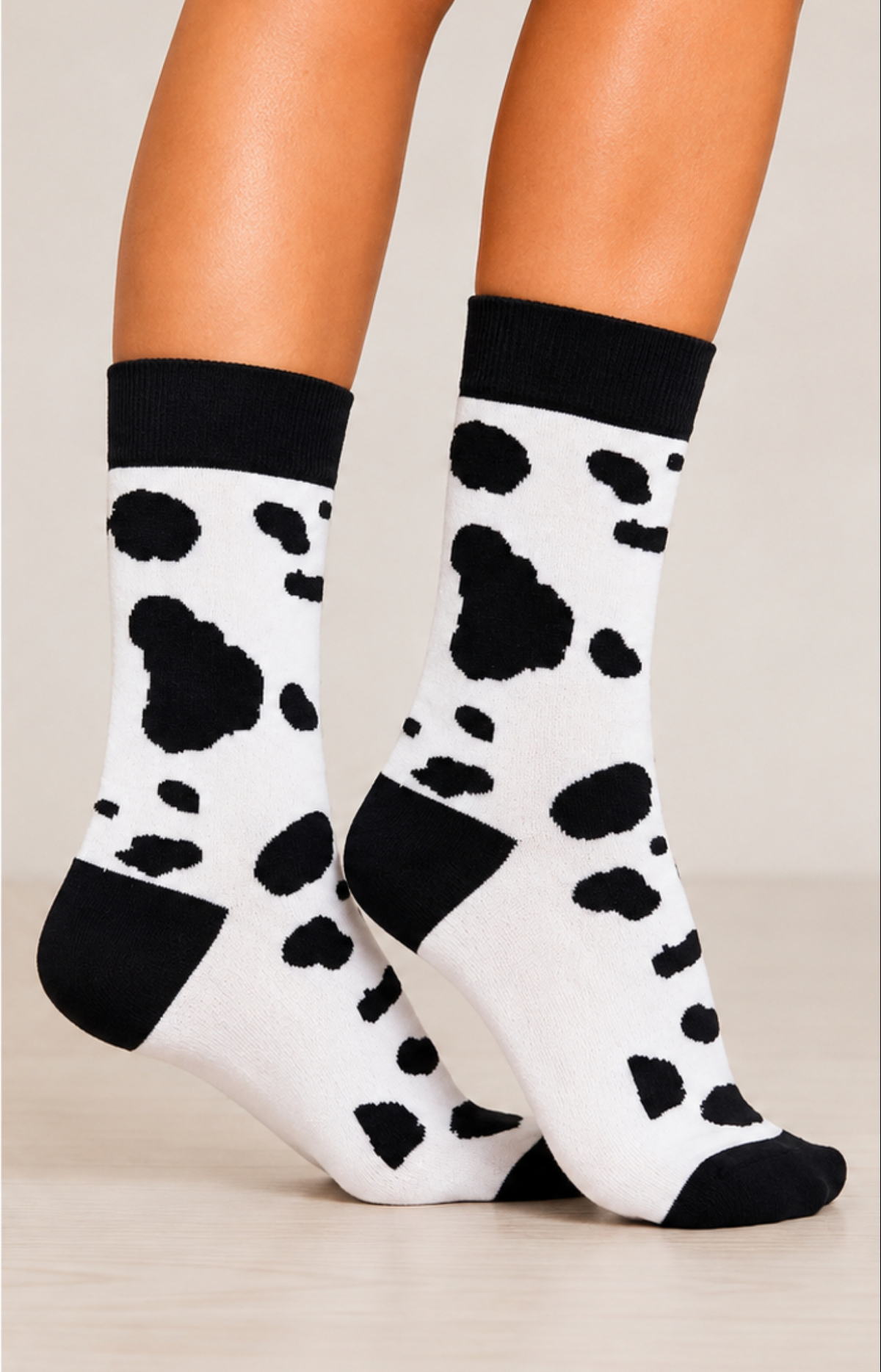 Chaussettes femme PEAU - Taille 36/40, Couleur Noir