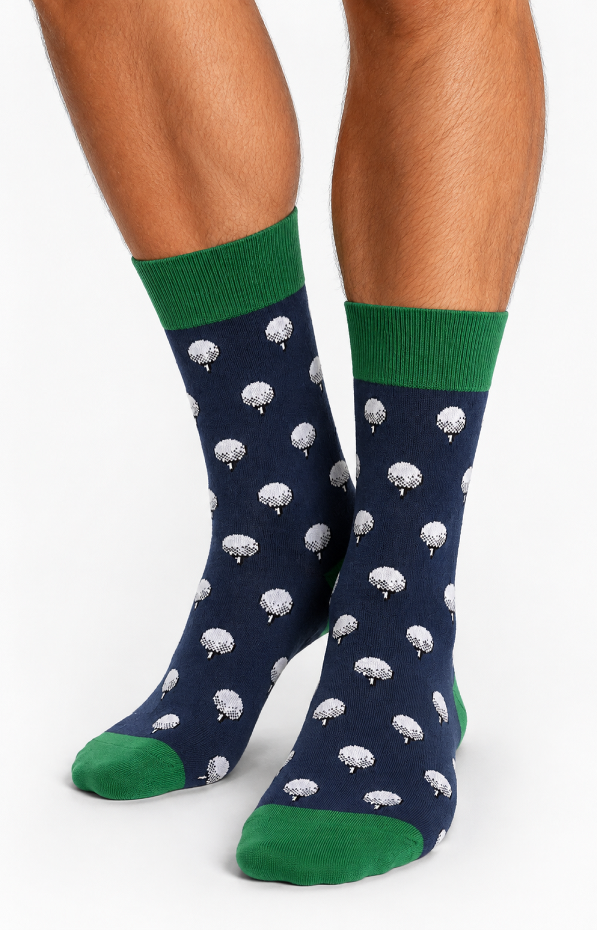 Chaussettes homme GOLF1 - Taille 39/45, Couleur Marine