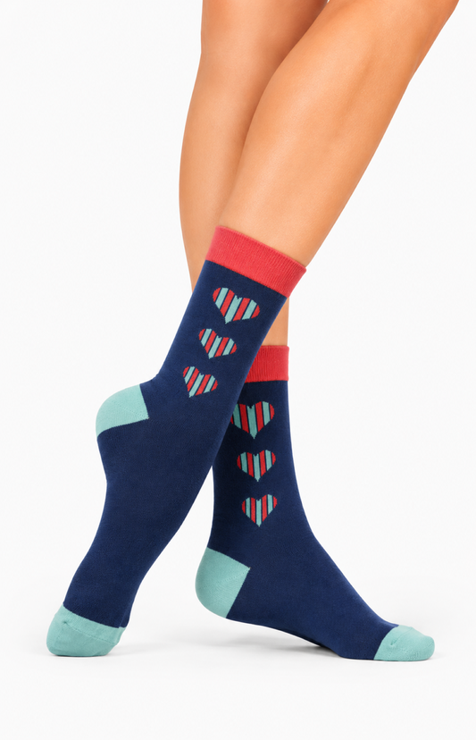 Chaussettes femme - RAYURE