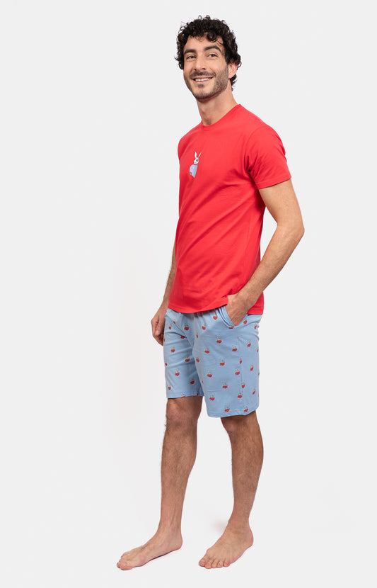 Pyjashort homme 100% coton - CROC