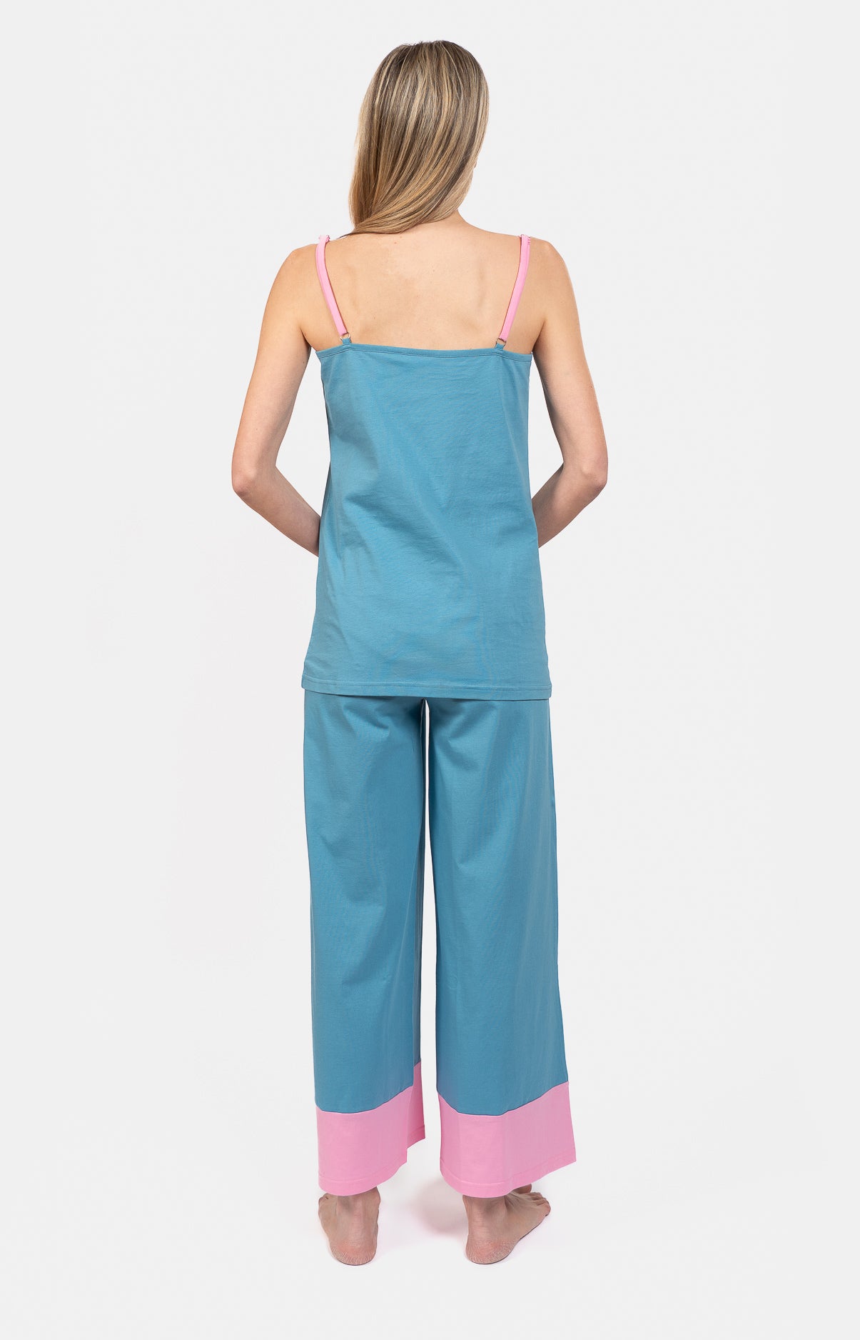Long sleeveless pajamas with straps - UNI