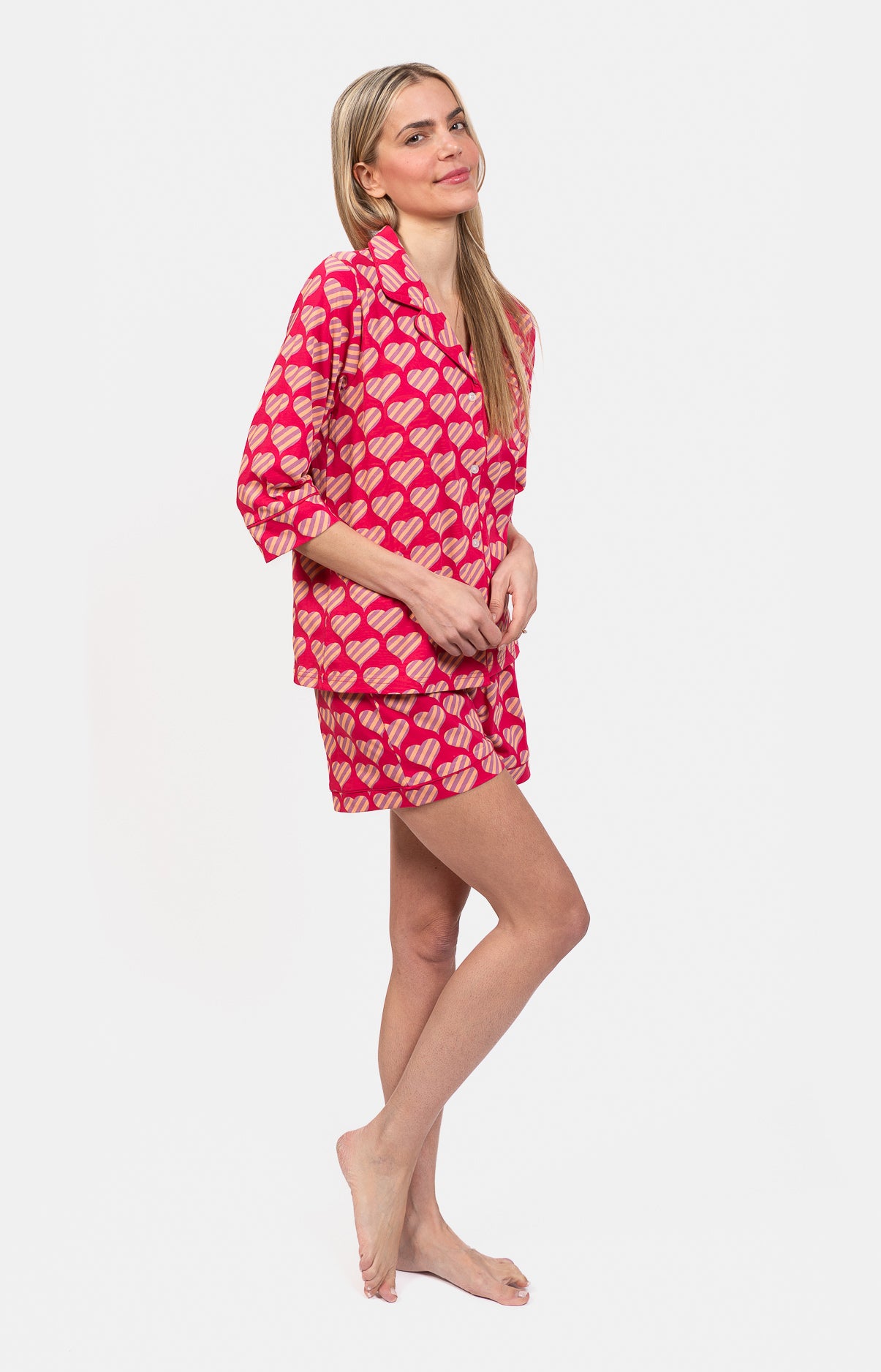 Pyjama court boutonné - CRAY