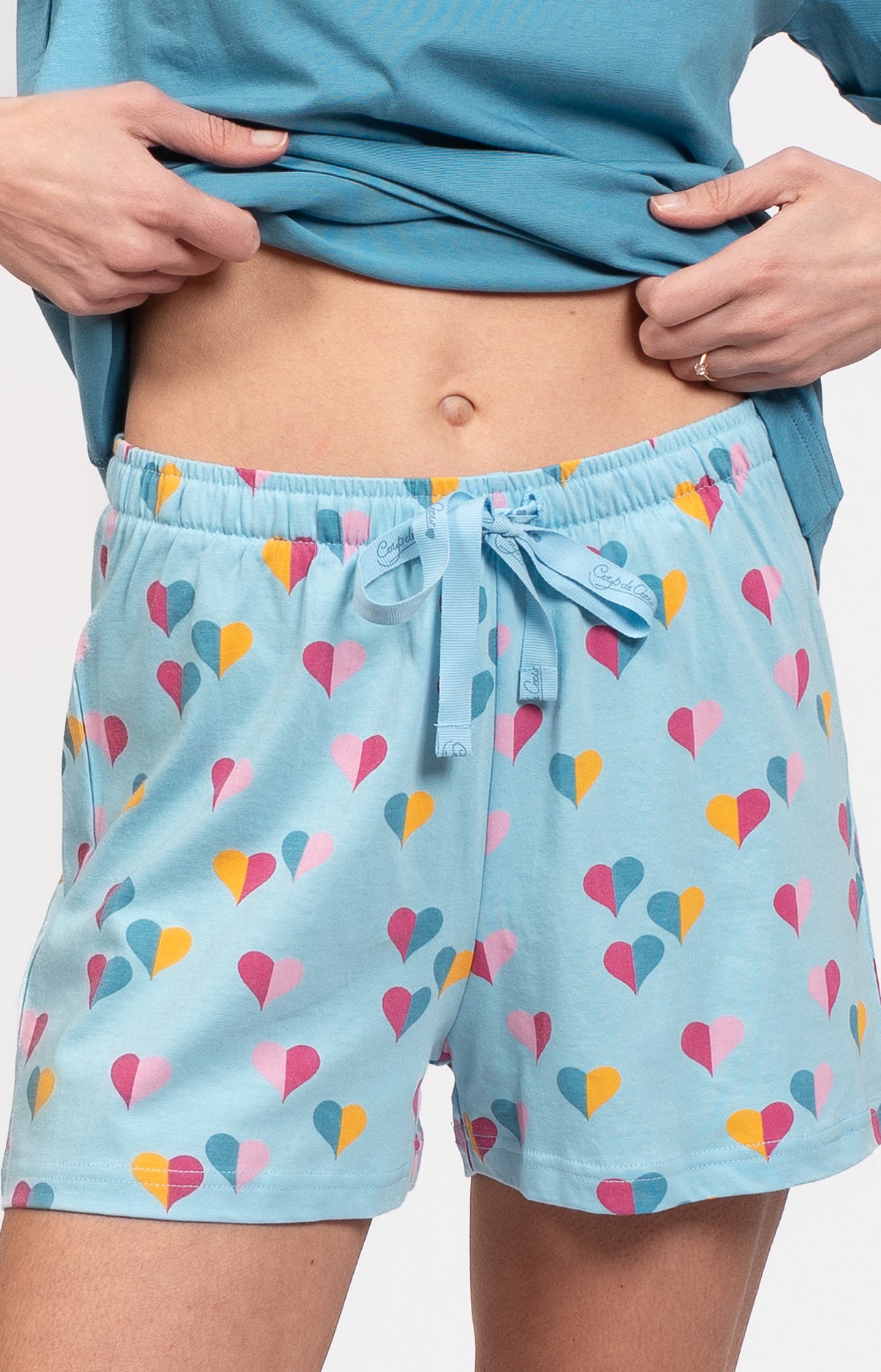 Pyjashort col rond - HALF