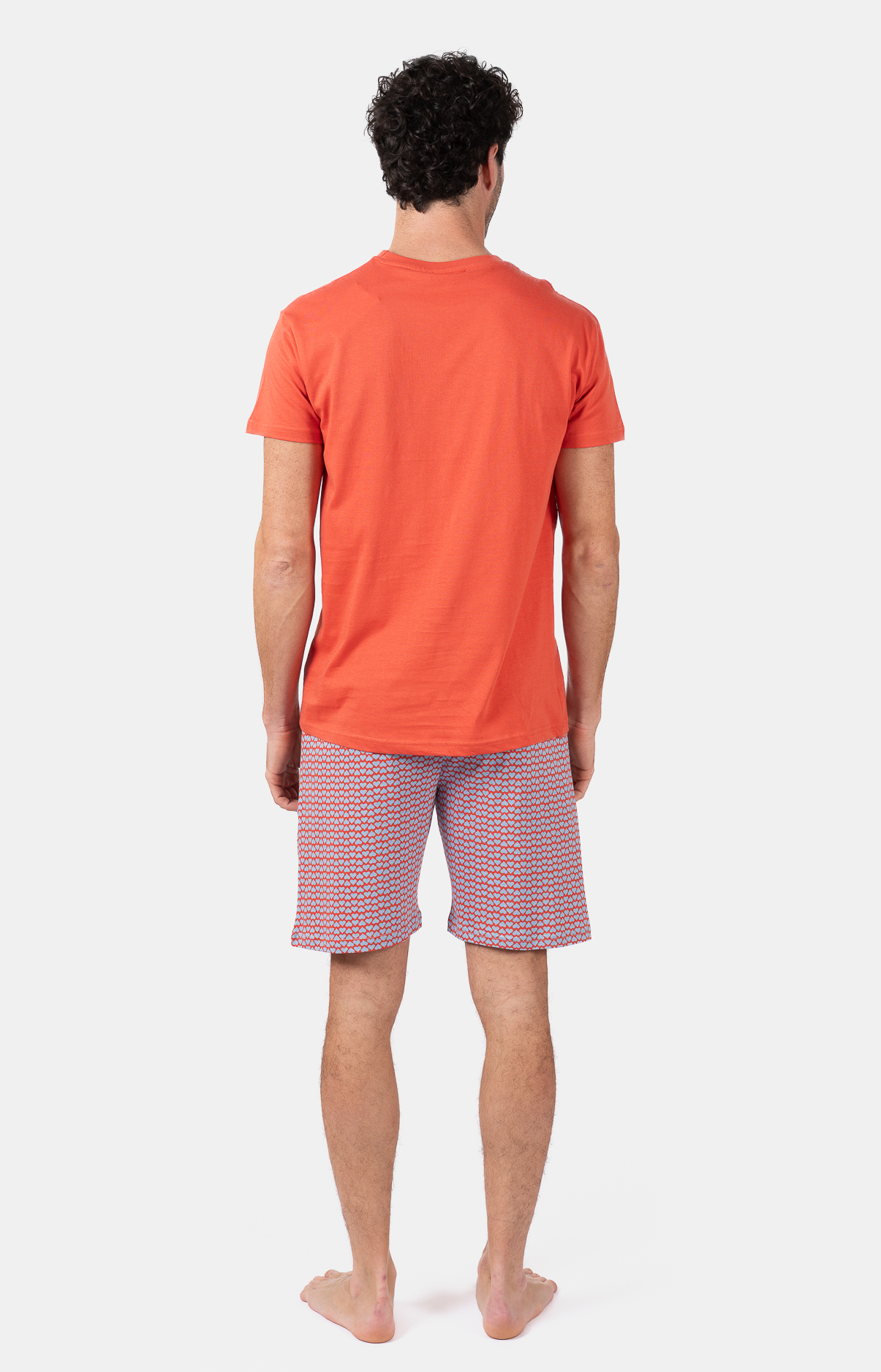 Pyjacourt homme col rond - 100% coton - BICOEUR
