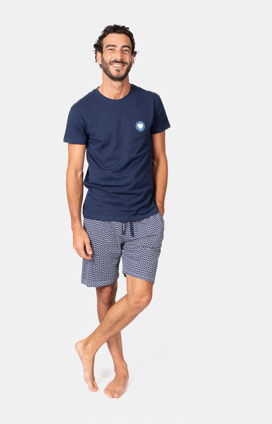 Pyjashort col rond - BICOEUR