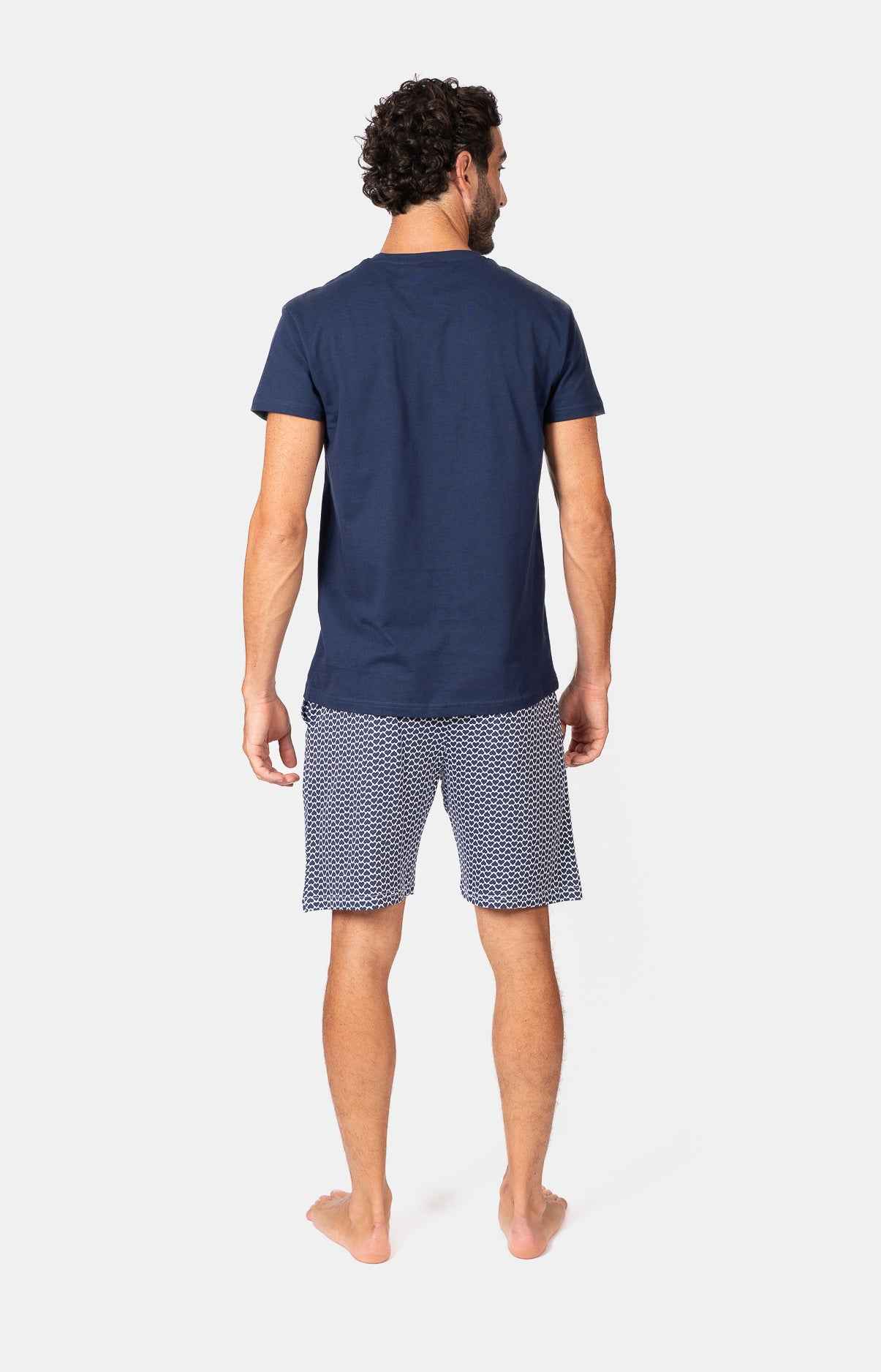 Pyjashort homme 100% coton - BICOEUR