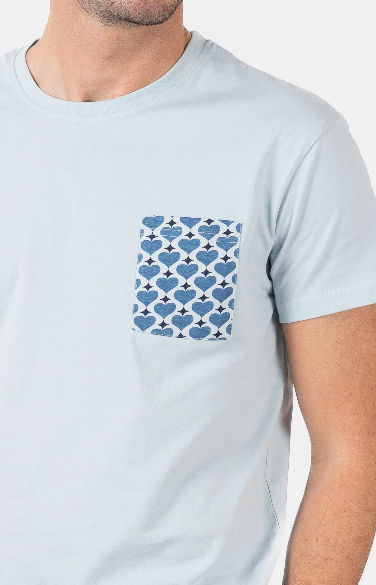 Pyjacourt homme col rond - 100% coton - CARD