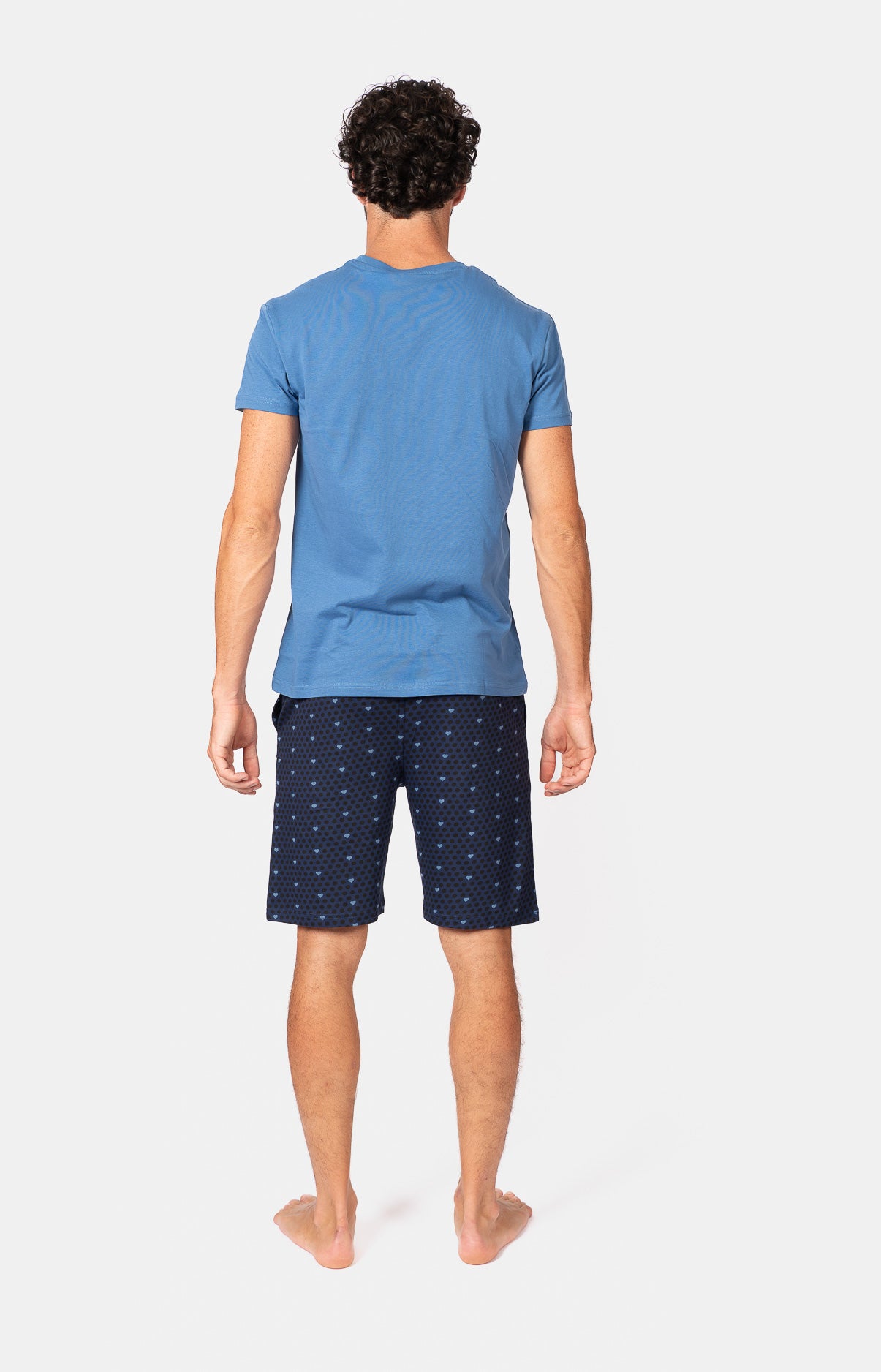 Pyjashort col rond - POIS