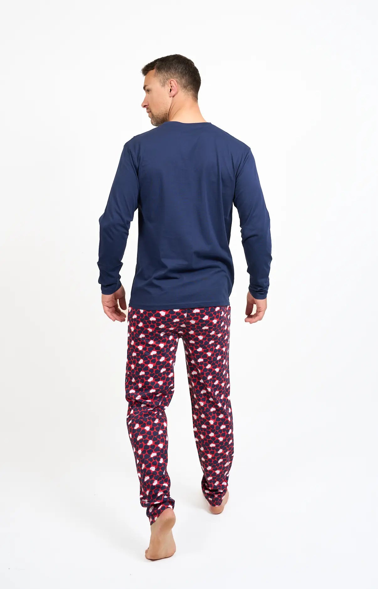 Pyjama long col V - COBBY