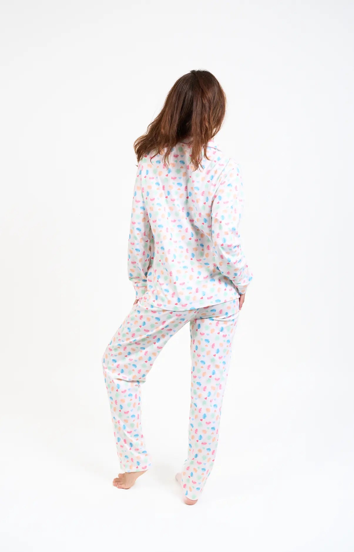 Pyjama long boutonné - COPLUM