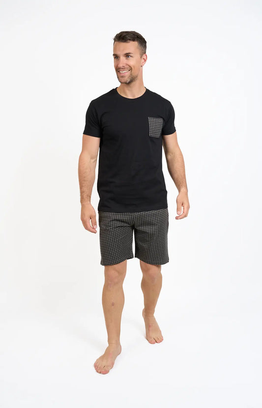 Pyjashort col rond - VICHY