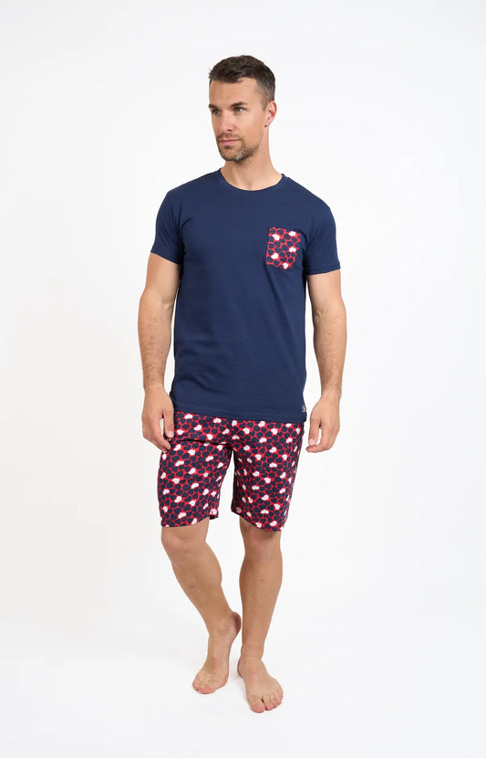 Pyjashort col rond - COBBY