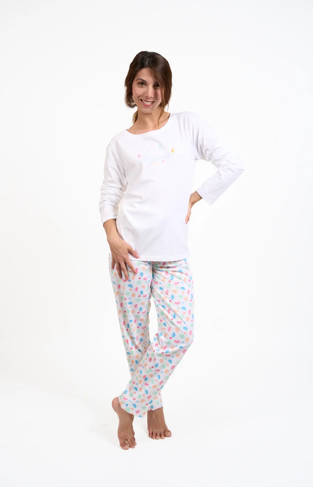 Pyjama long col rond - COPLUM