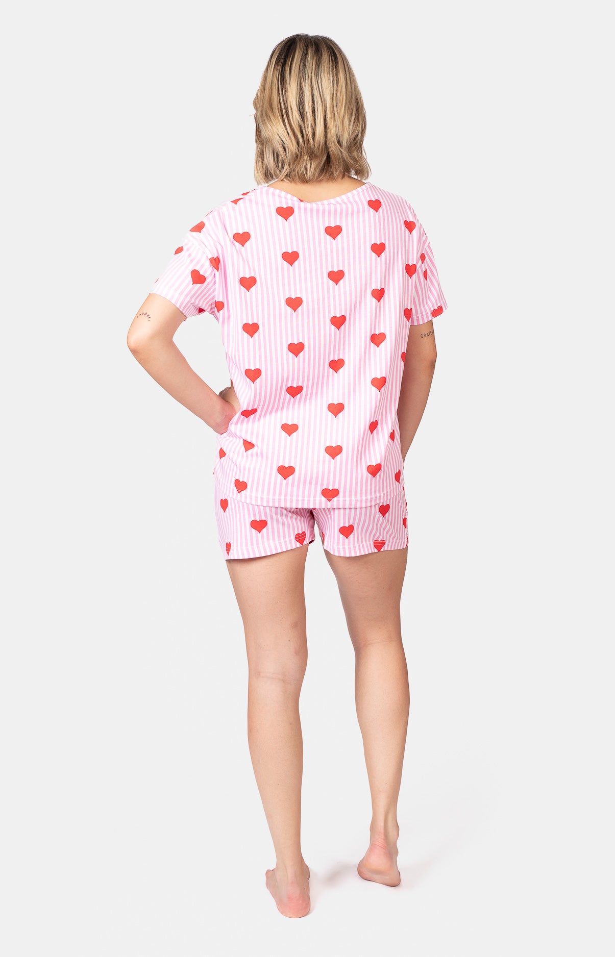 Pyjashort col rond oversize - BAYA
