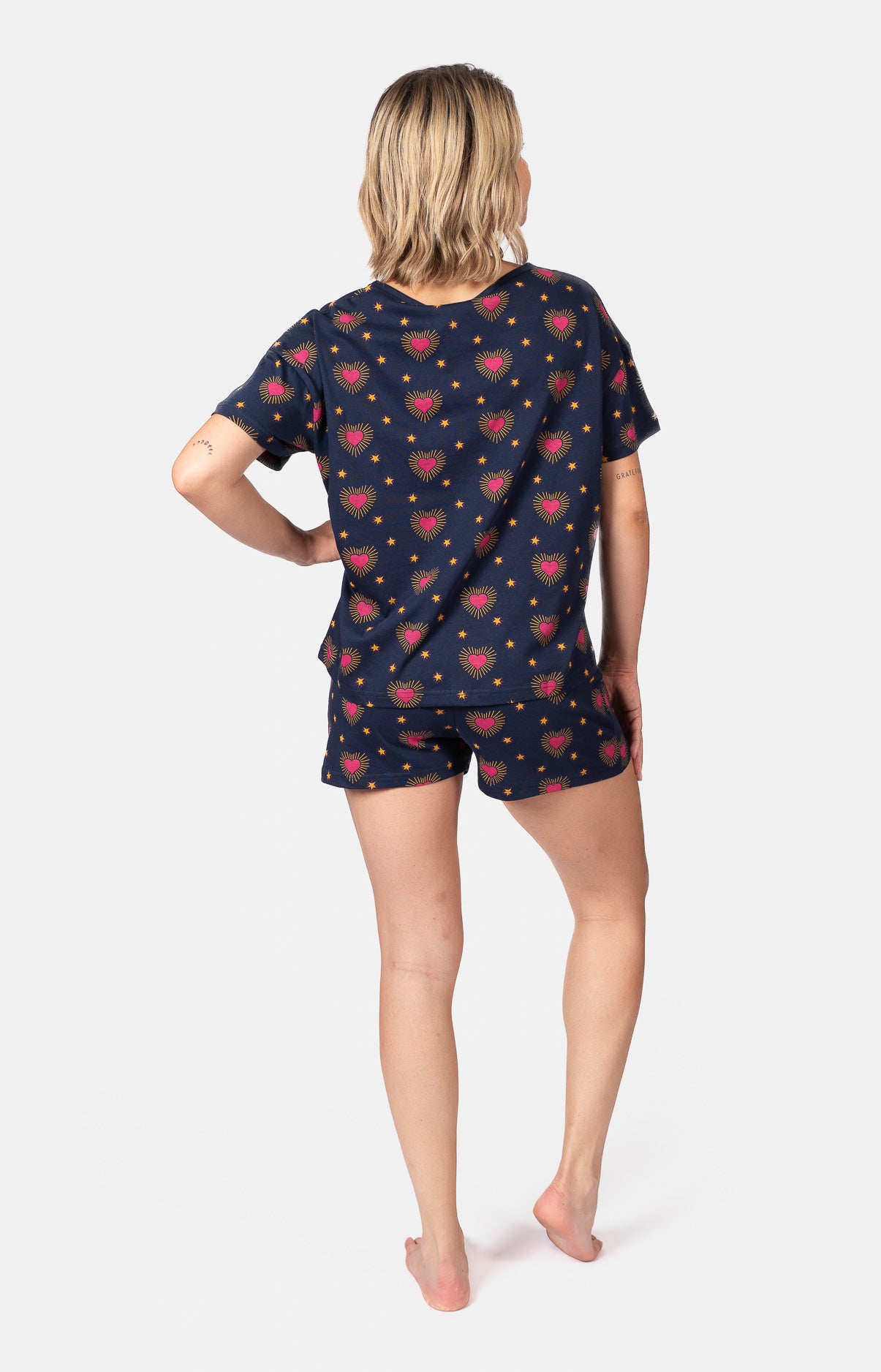 Pyjashort col rond oversize - VOTO