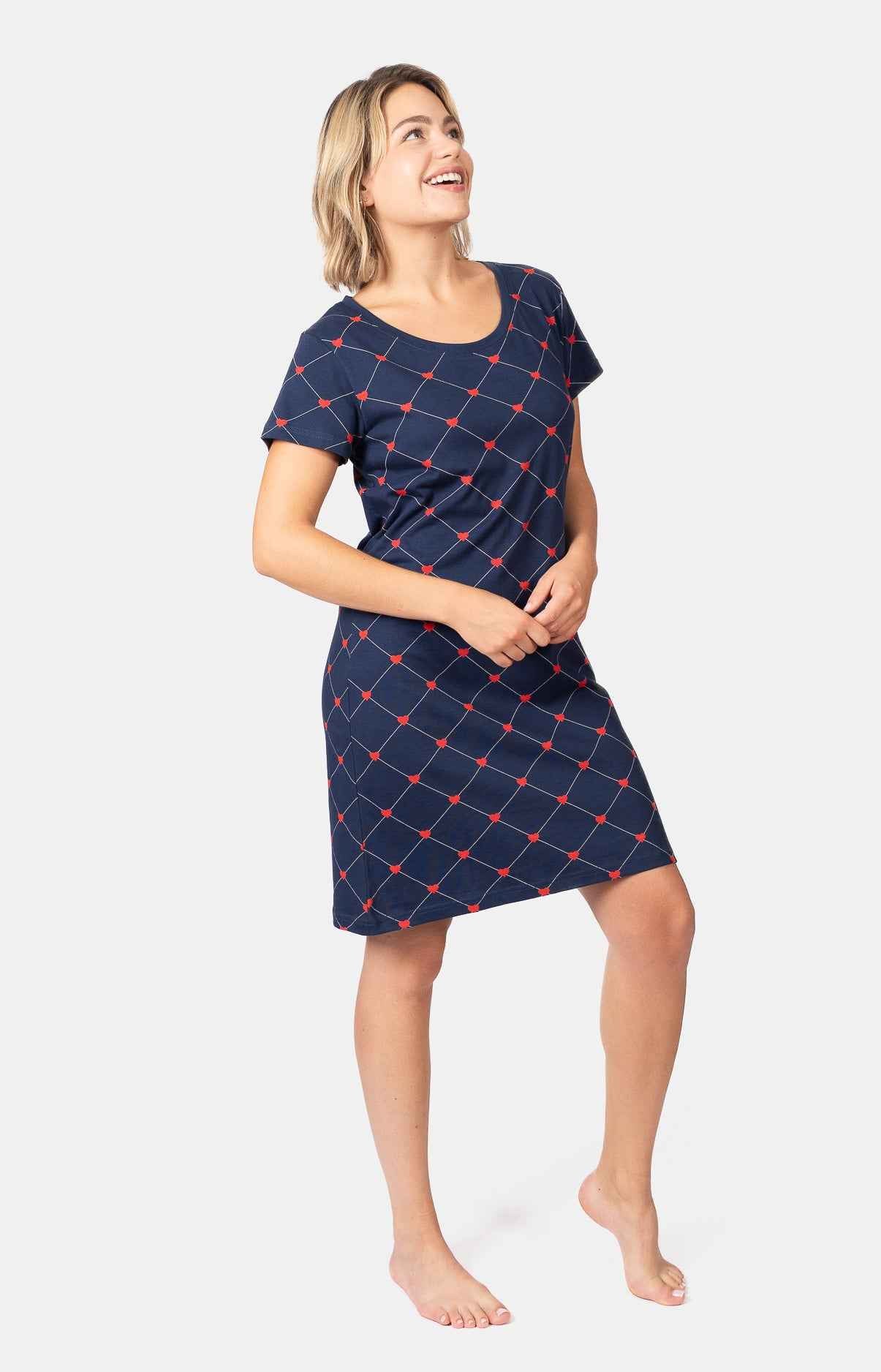 Chemise de nuit femme 100% coton - LOSA