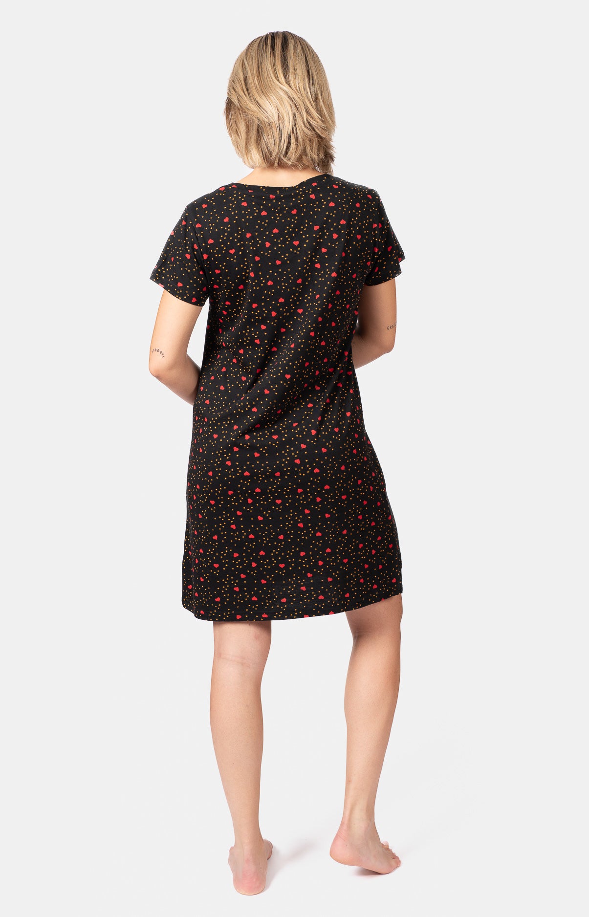 Chemise de nuit col rond - STAR