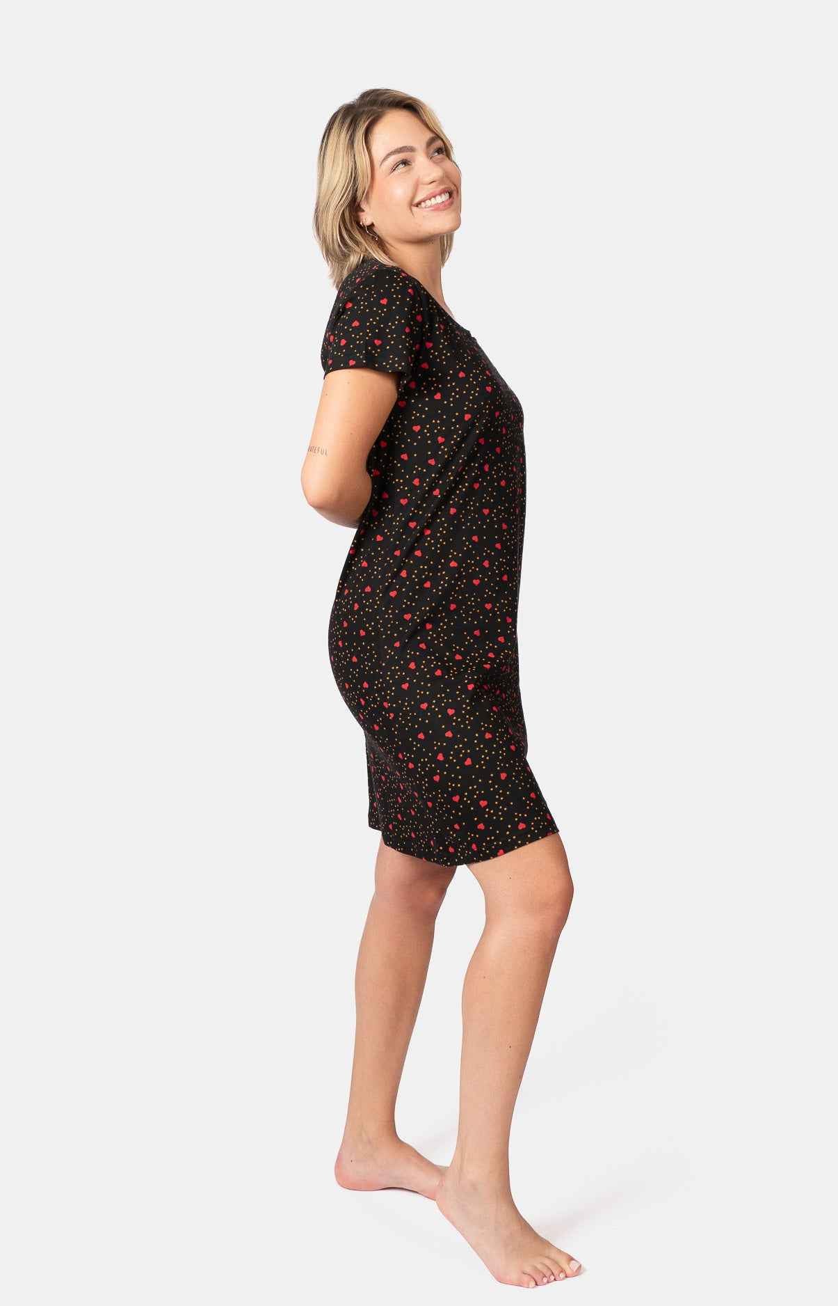 Chemise de nuit femme 100% coton - STAR