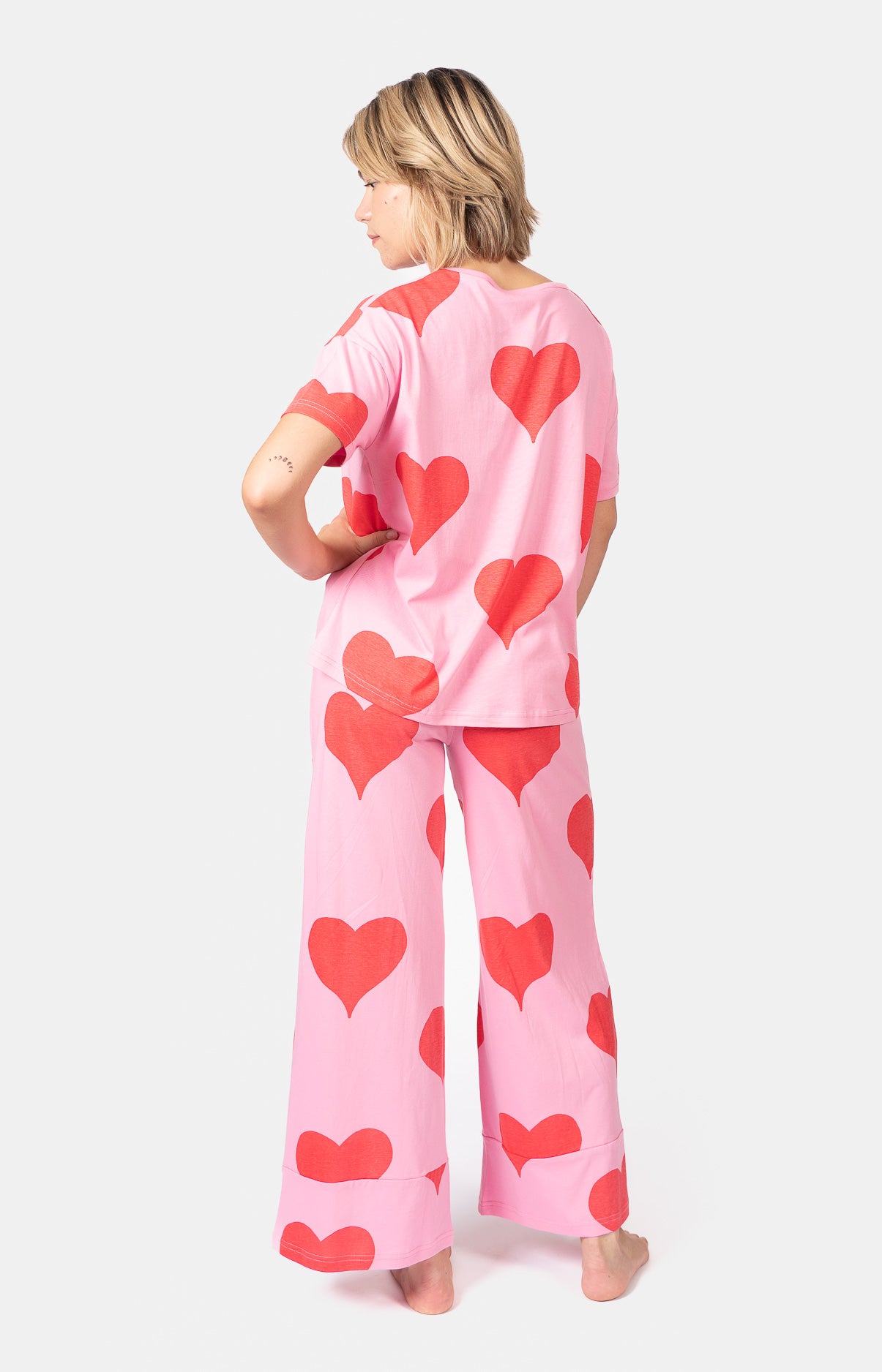 Pyjama long oversize col rond - BIG