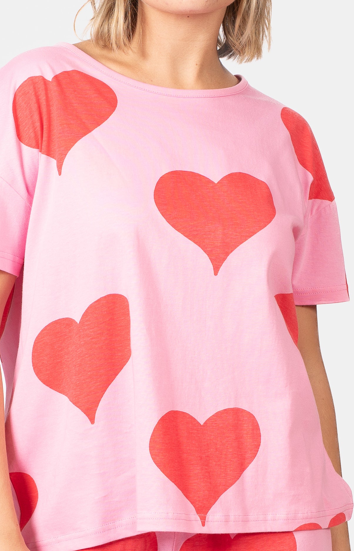 Pyjama long oversize col rond - BIG