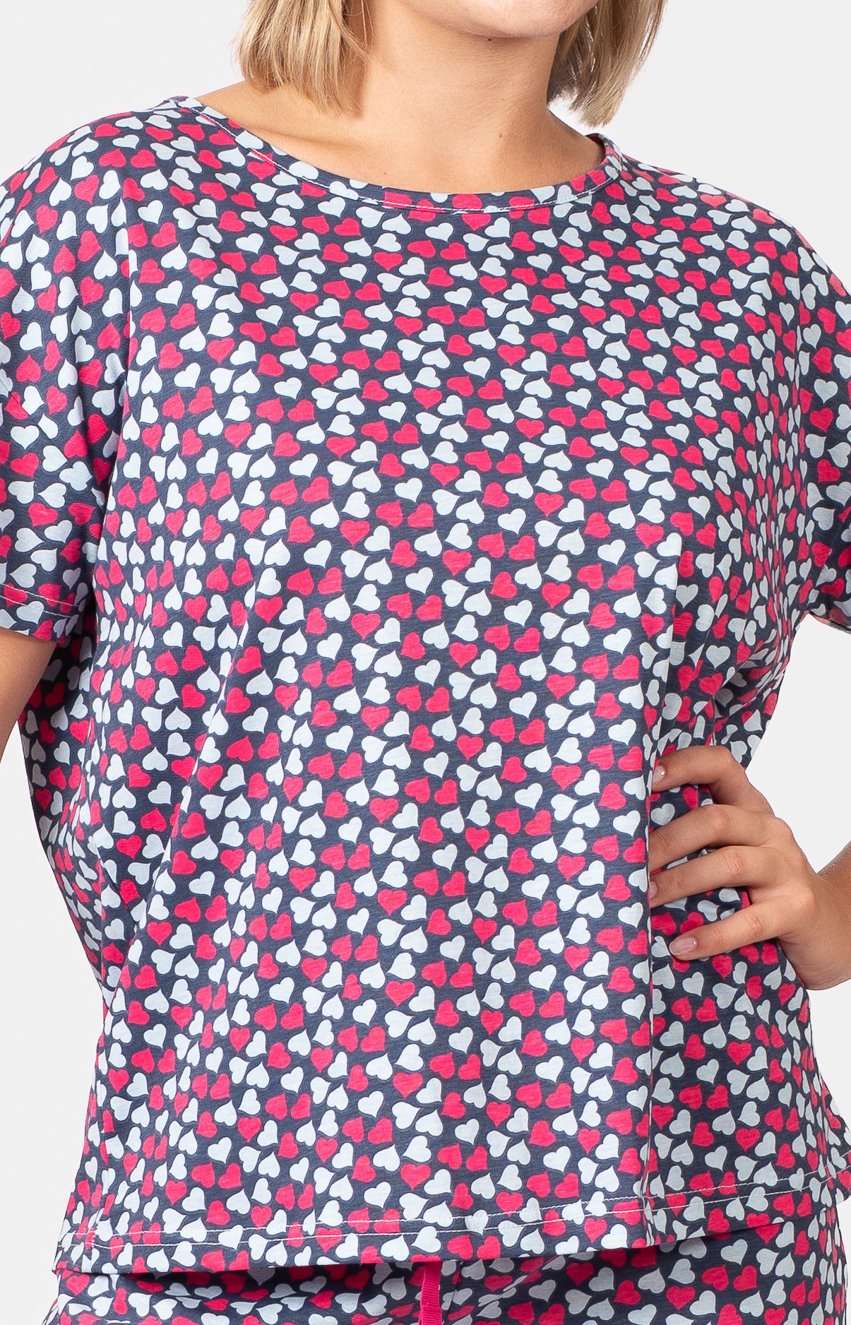 Pyjama long oversize col rond - FETTI