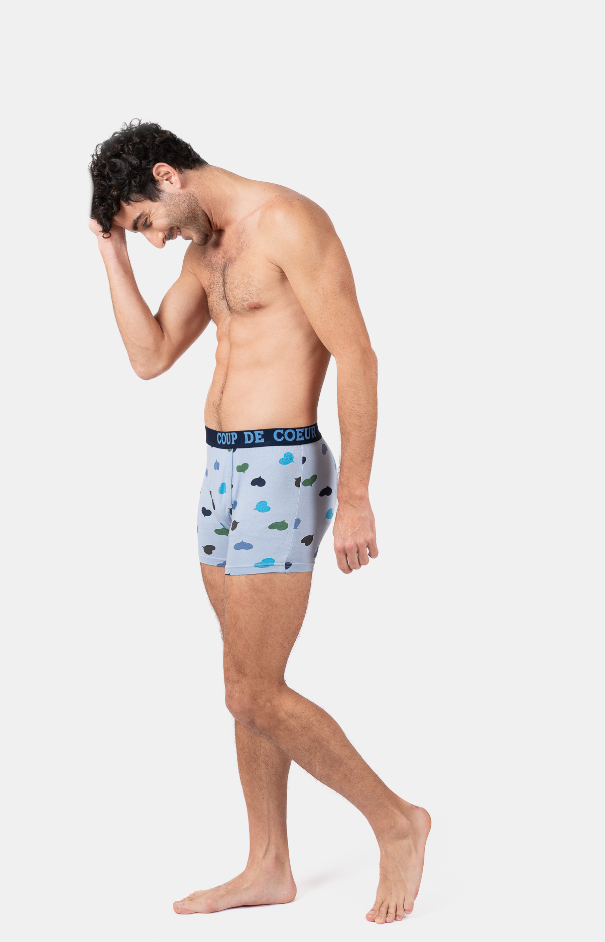 Boxer homme - COEURS