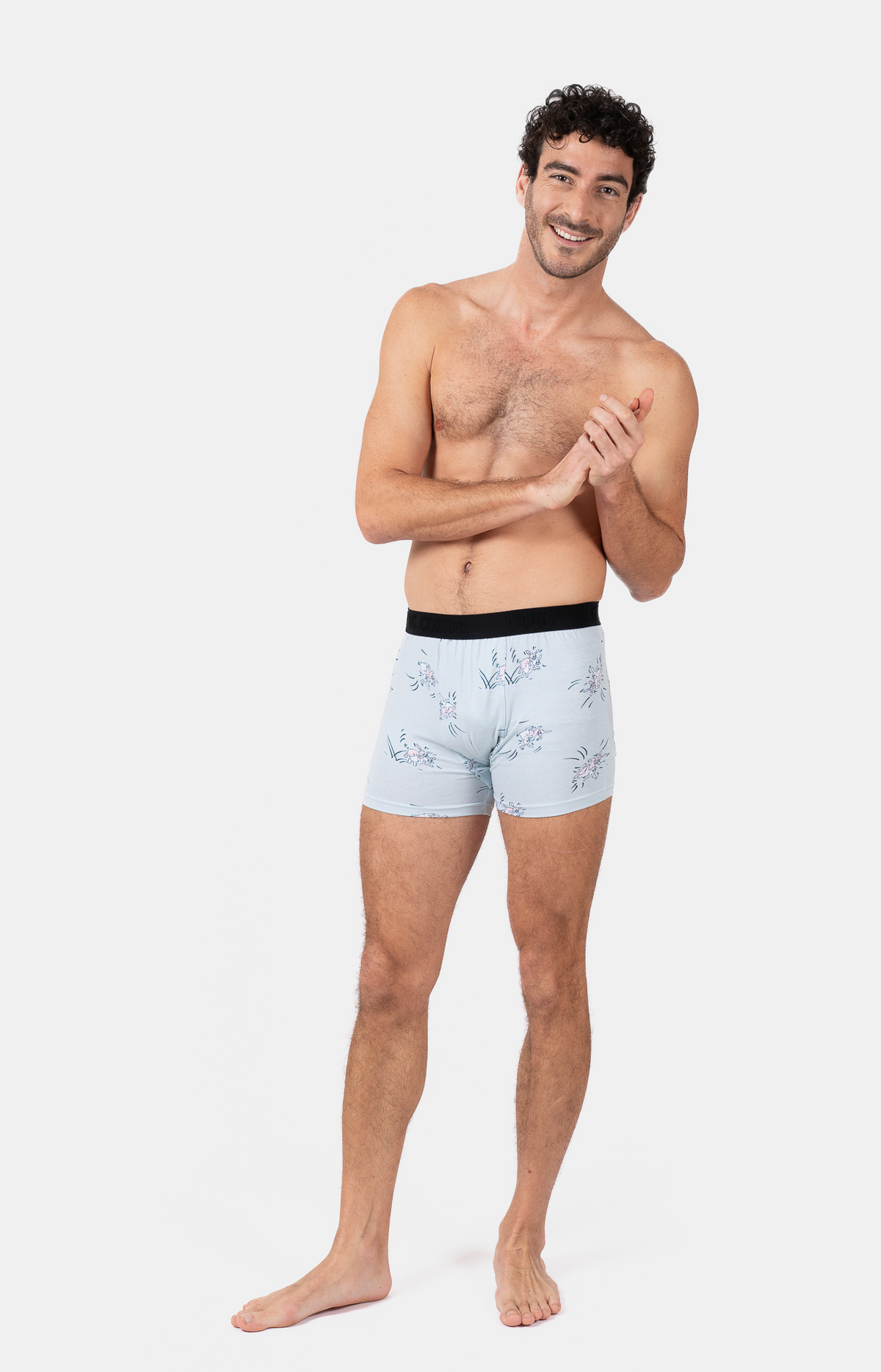 Boxer homme - COQUIN - Taille S, Couleur Vert